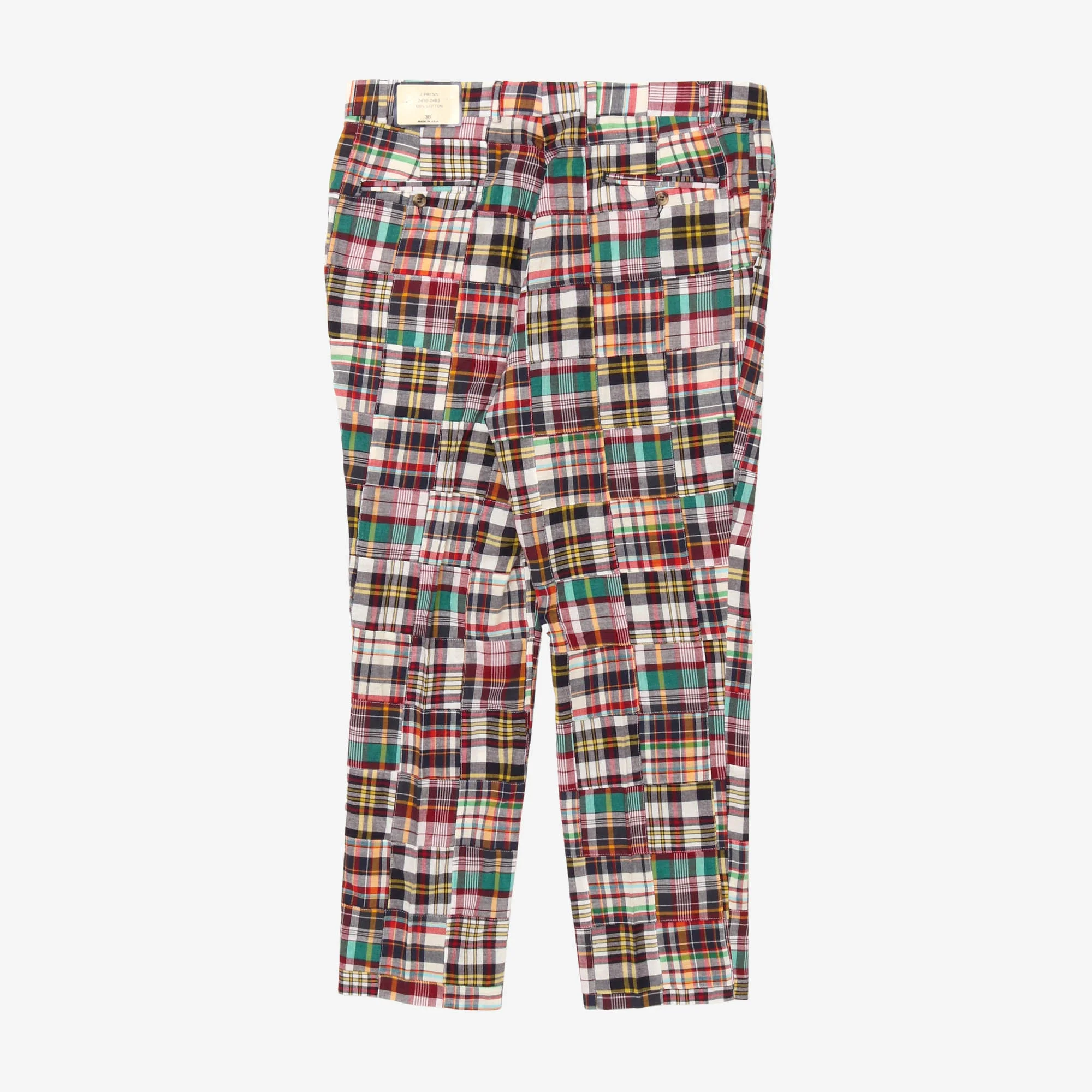 Patchwork Madras Trousers (38W X 30L) - Image 2