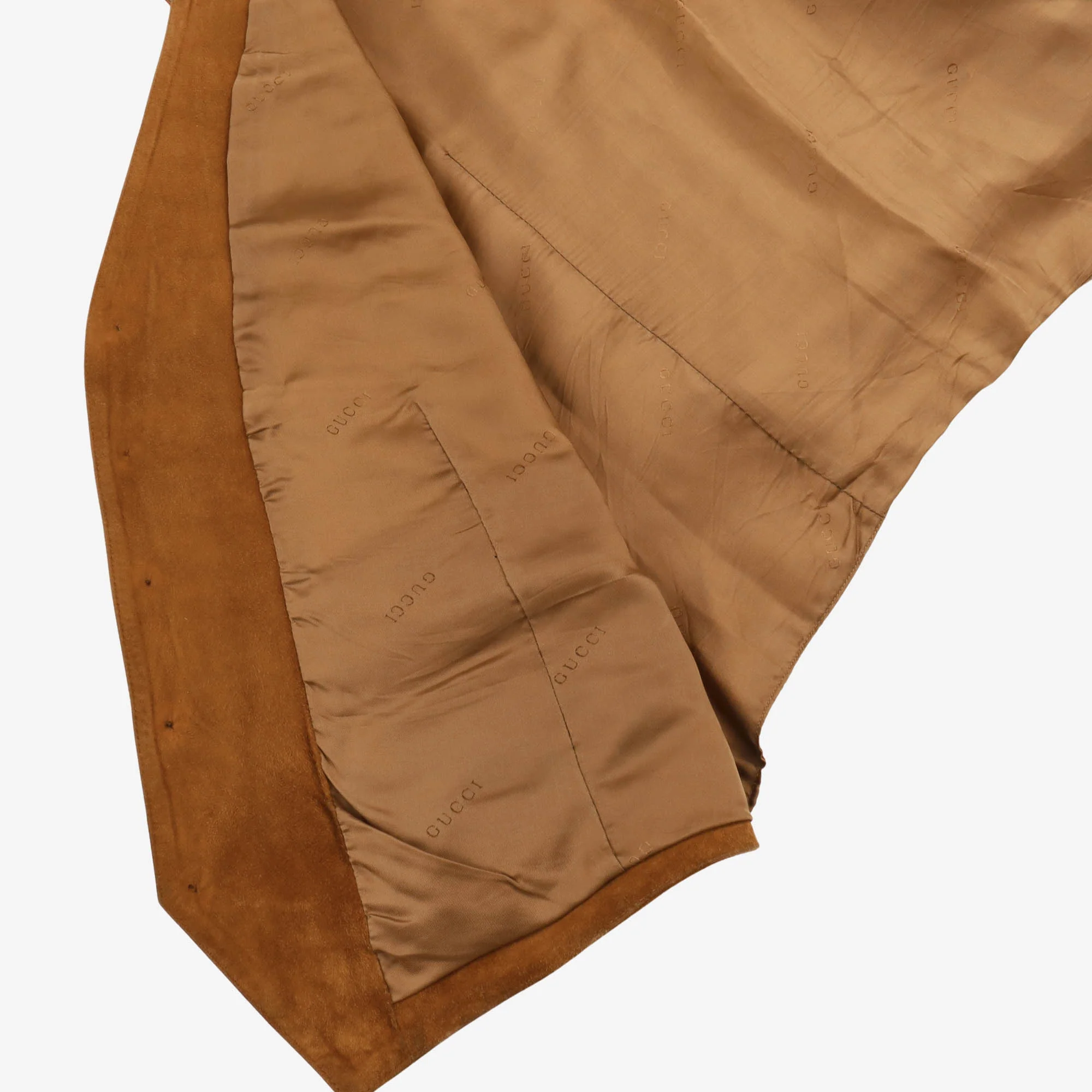 3 Pocket Suede Waistcoat - Image 4