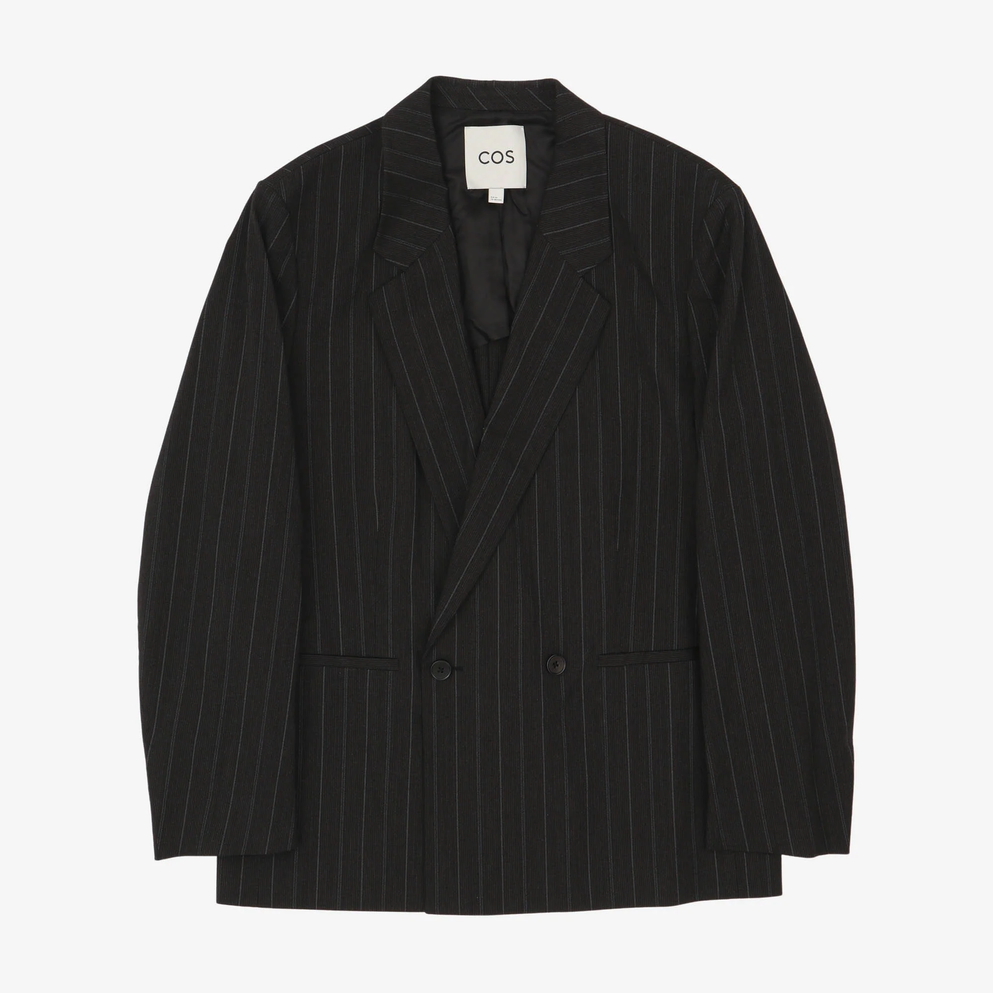 Pinstriped Wool DB Suit