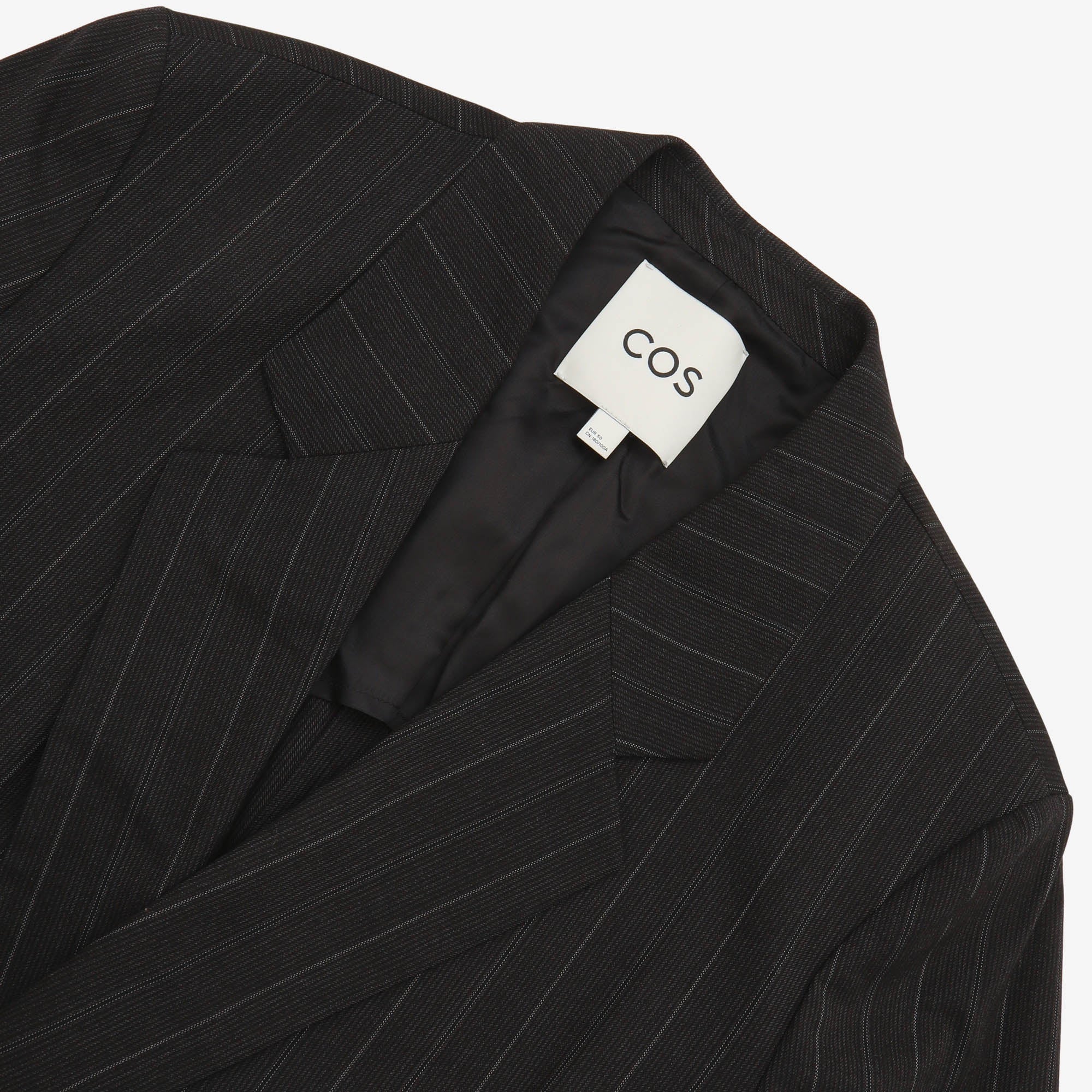 Pinstriped Wool DB Suit - Image 3