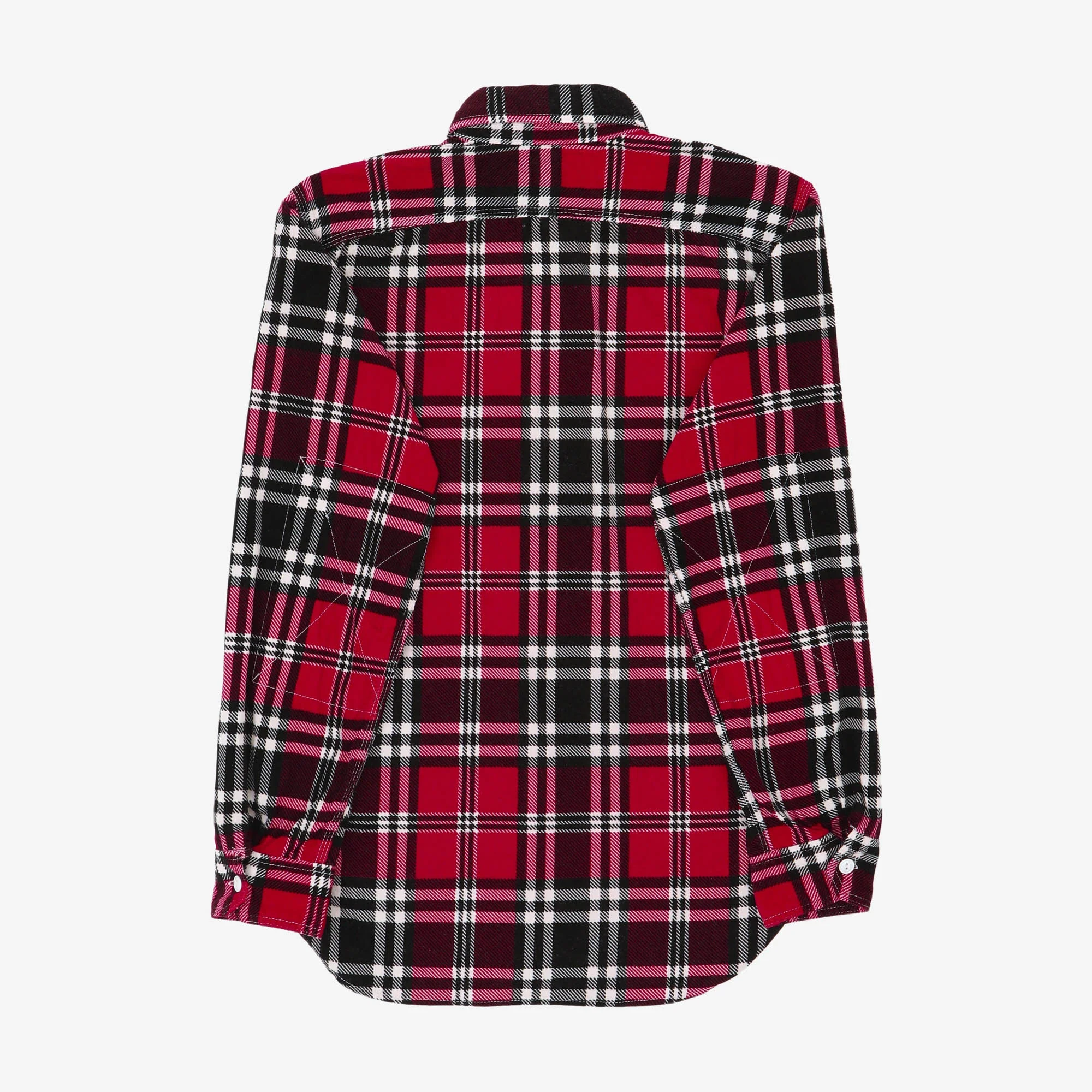 Plaid Flannel Work Shirt - Image 2