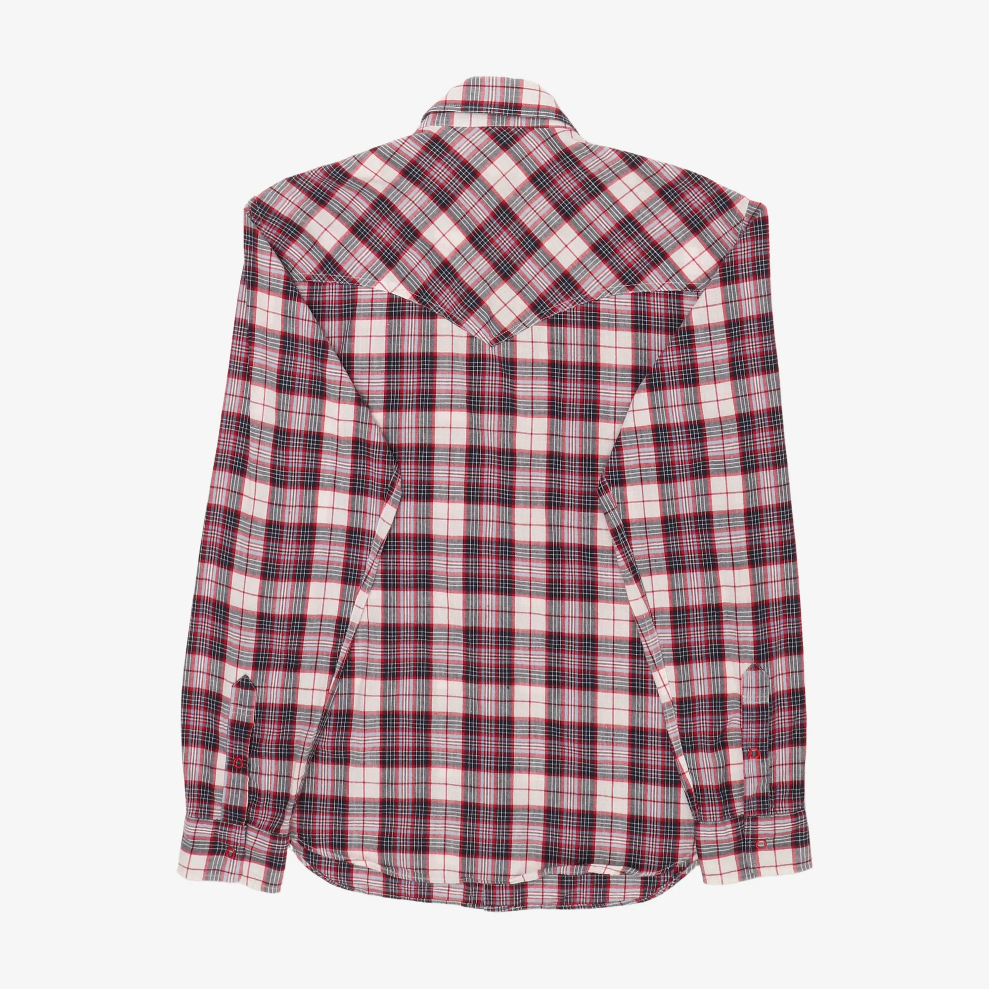 Plaid Western Shirt - Image 2