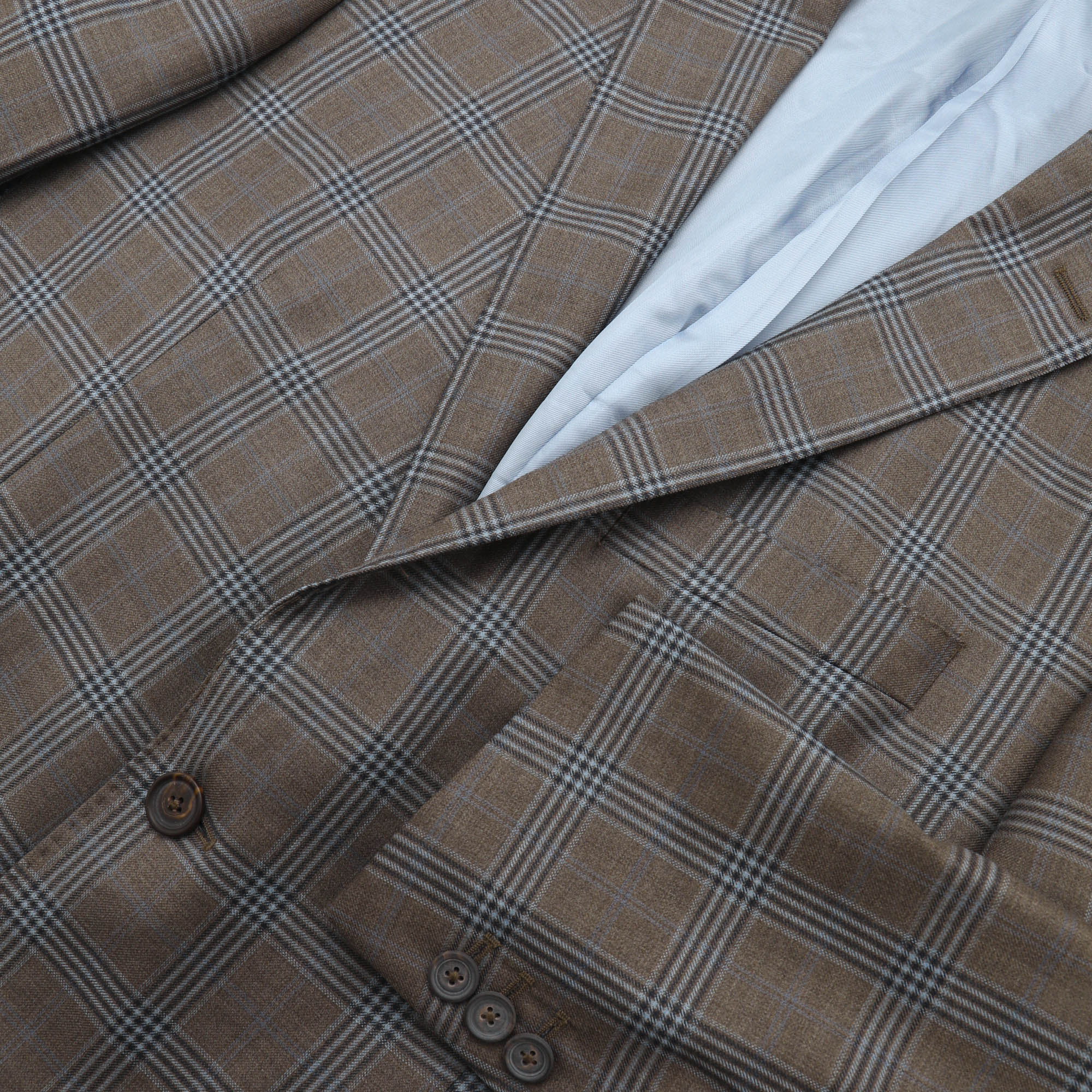 Plaid Wool Blazer - Image 3