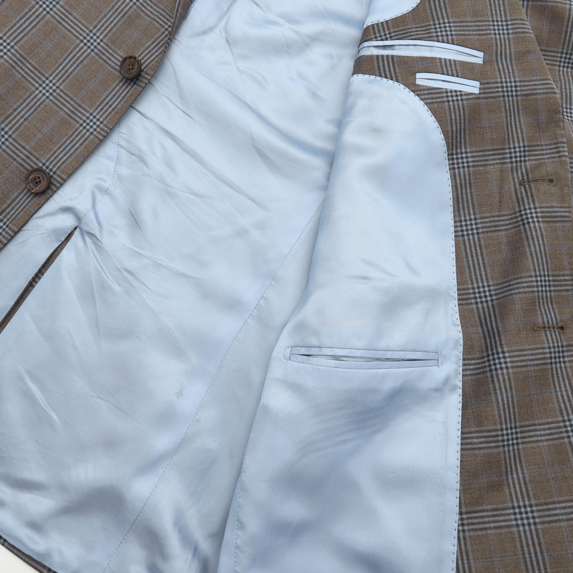 Plaid Wool Blazer - Image 4