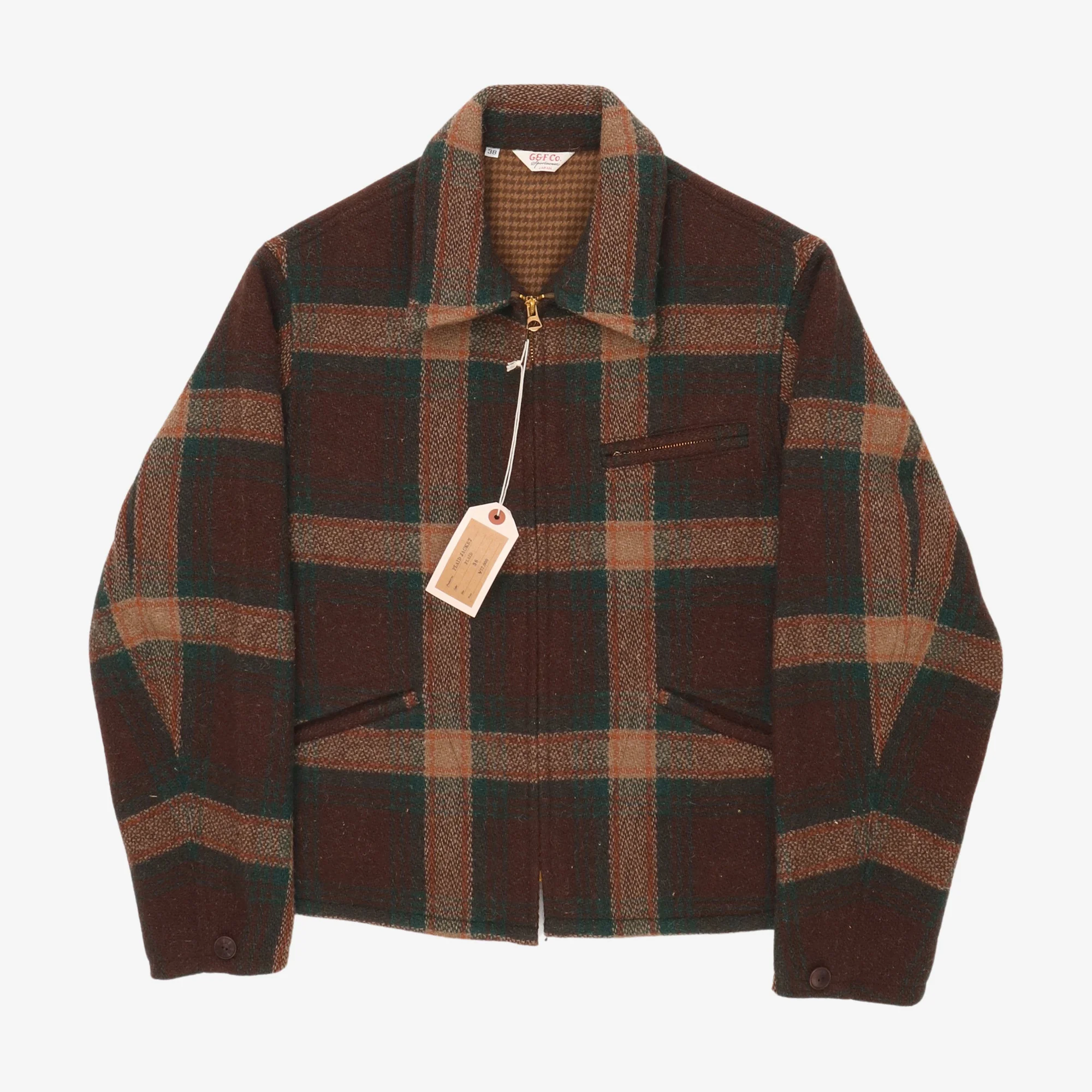 Plaid Wool Jacket