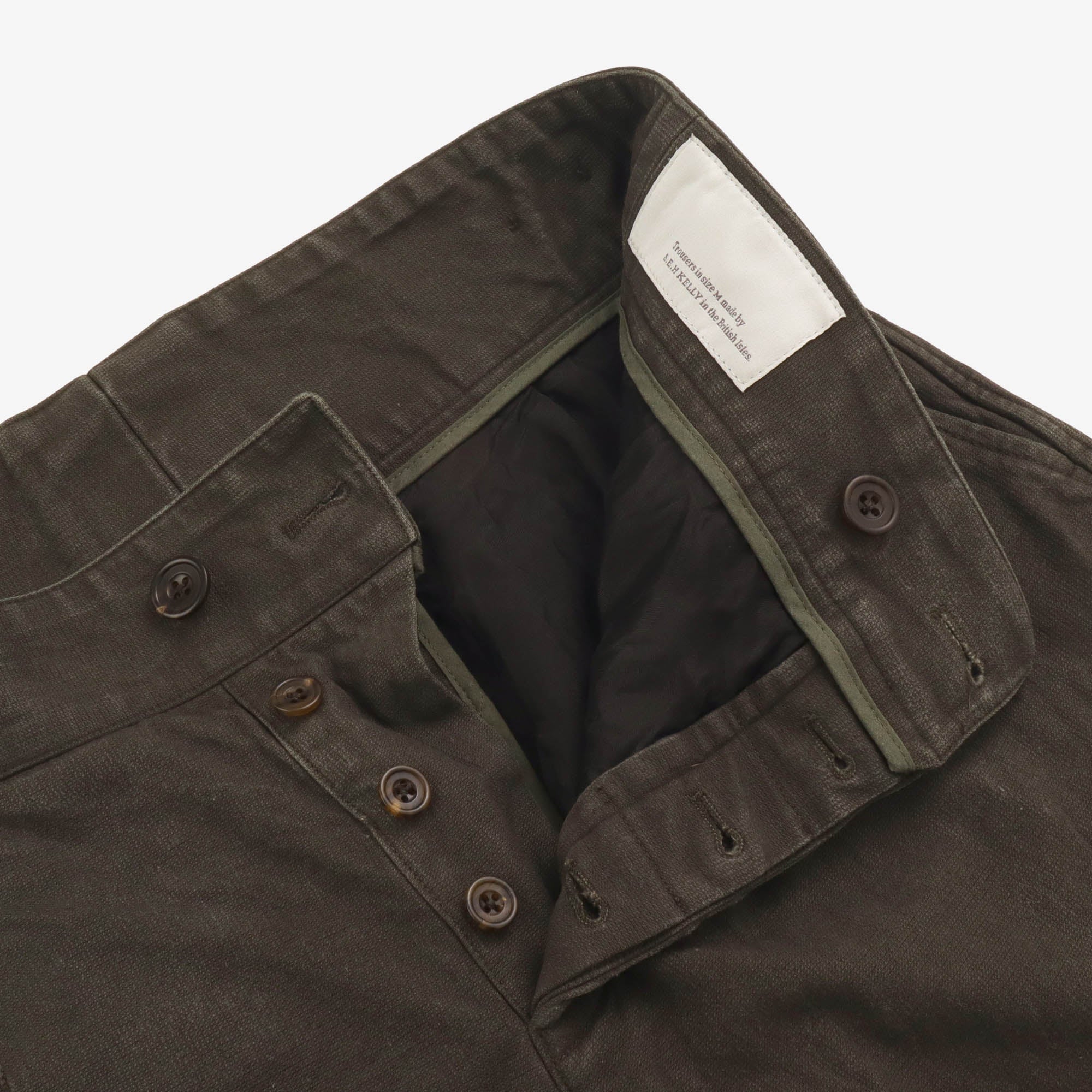 Pleated Canvas Pant (32W X 29L) - Image 4