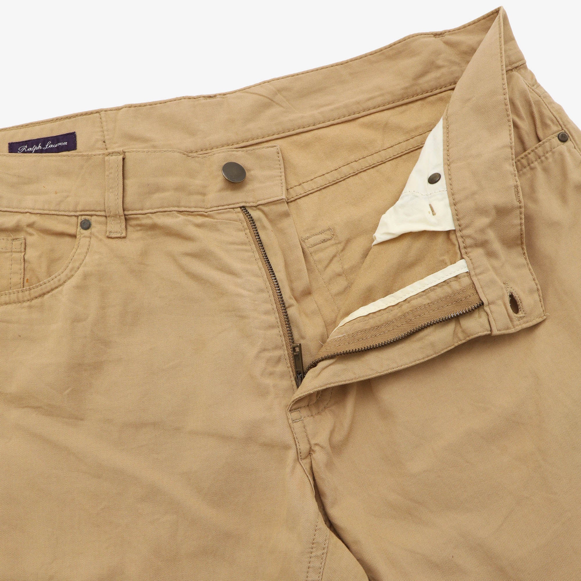 Purple Label Light Canvas Trousers (35W x 30L) - Image 3