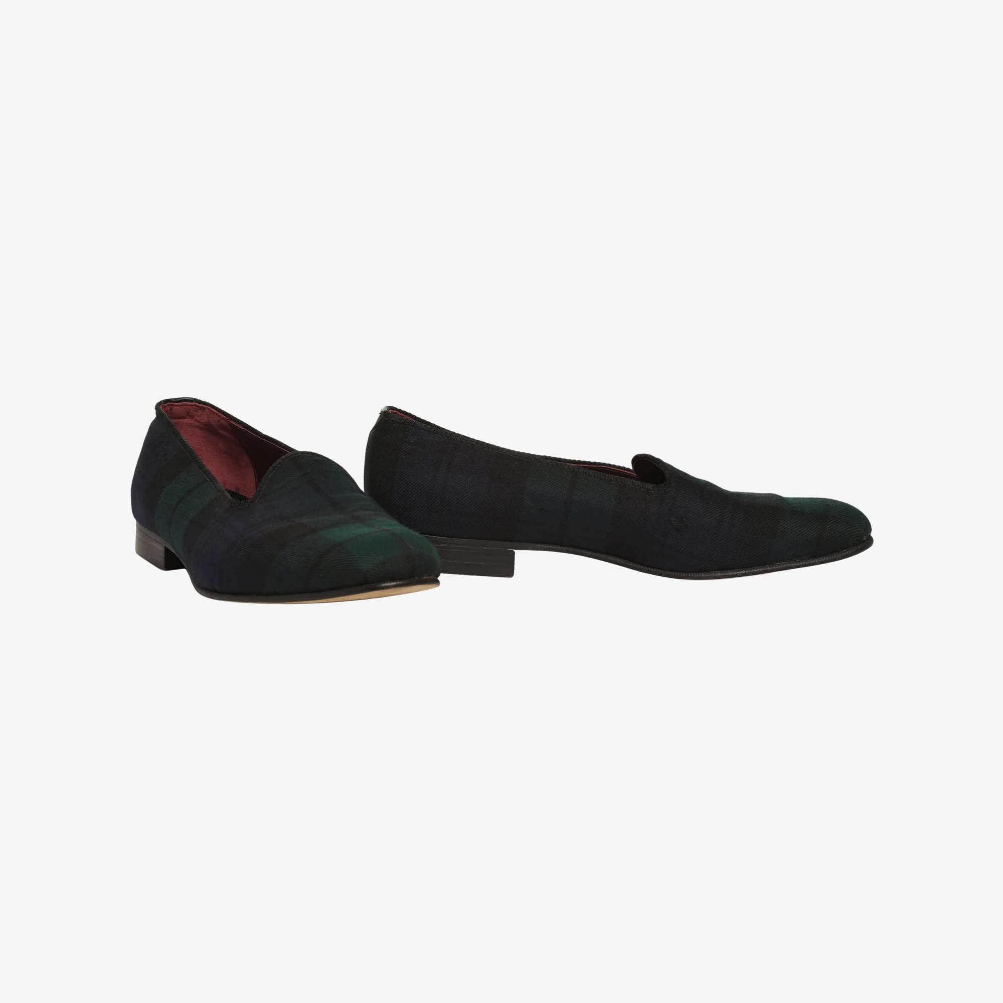 Purple Label Plaid Twill Slipper - Image 2