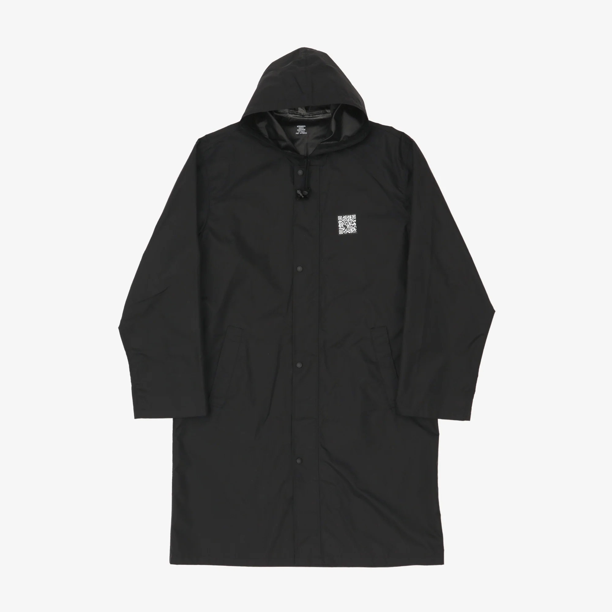 QR Code Raincoat
