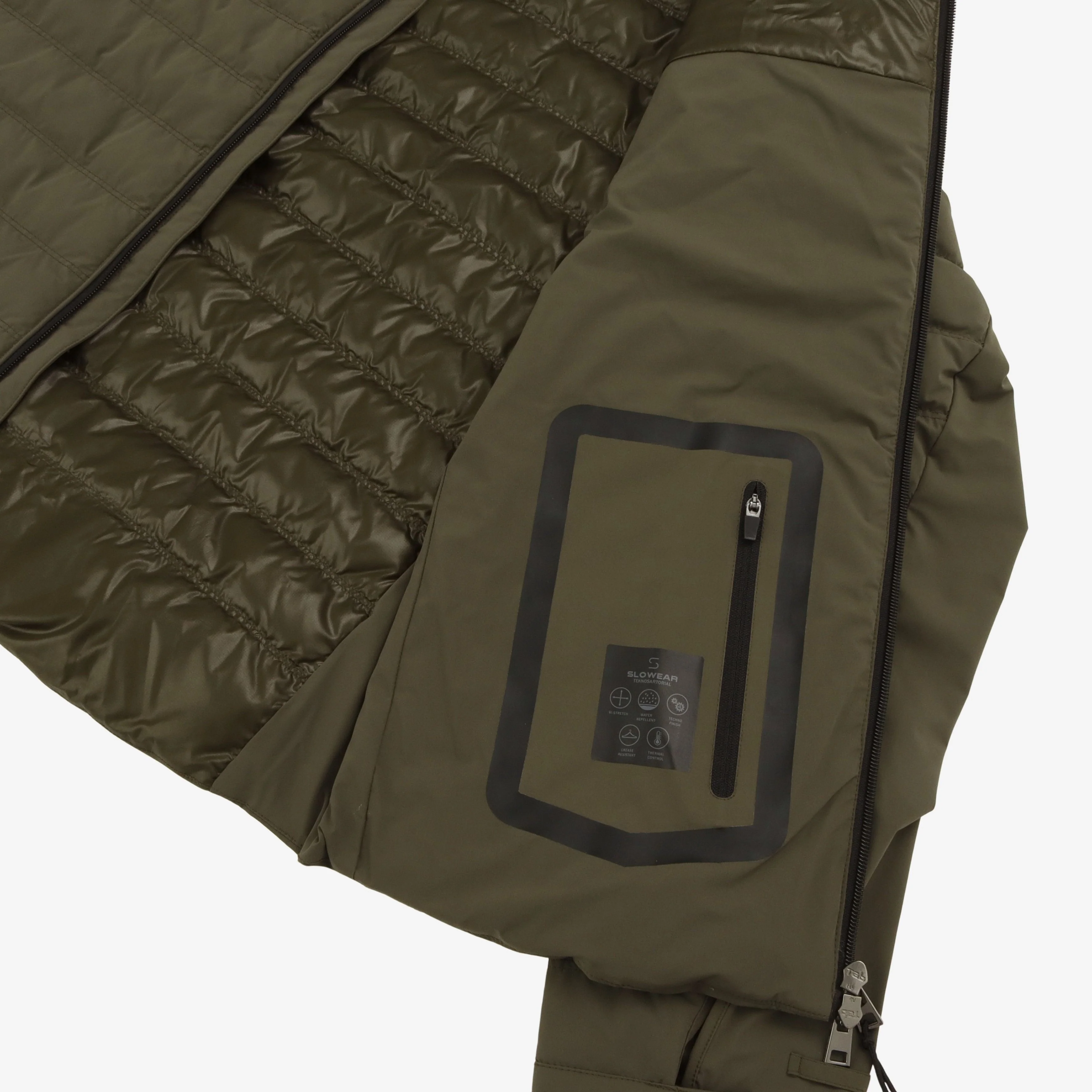 Quilted Goose Down Jacket - Image 4