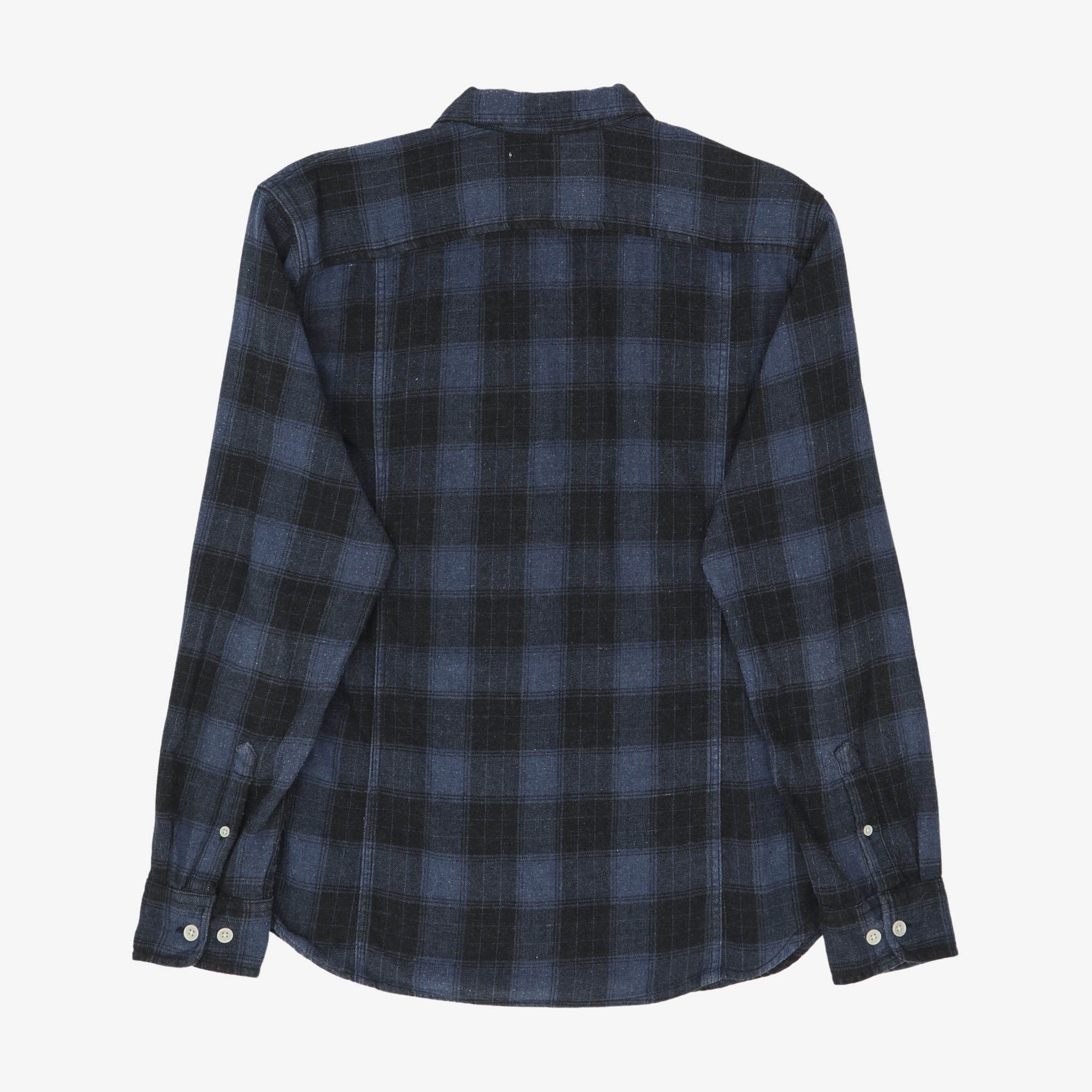 Recycled Plaid Flannel Shirt - Image 2