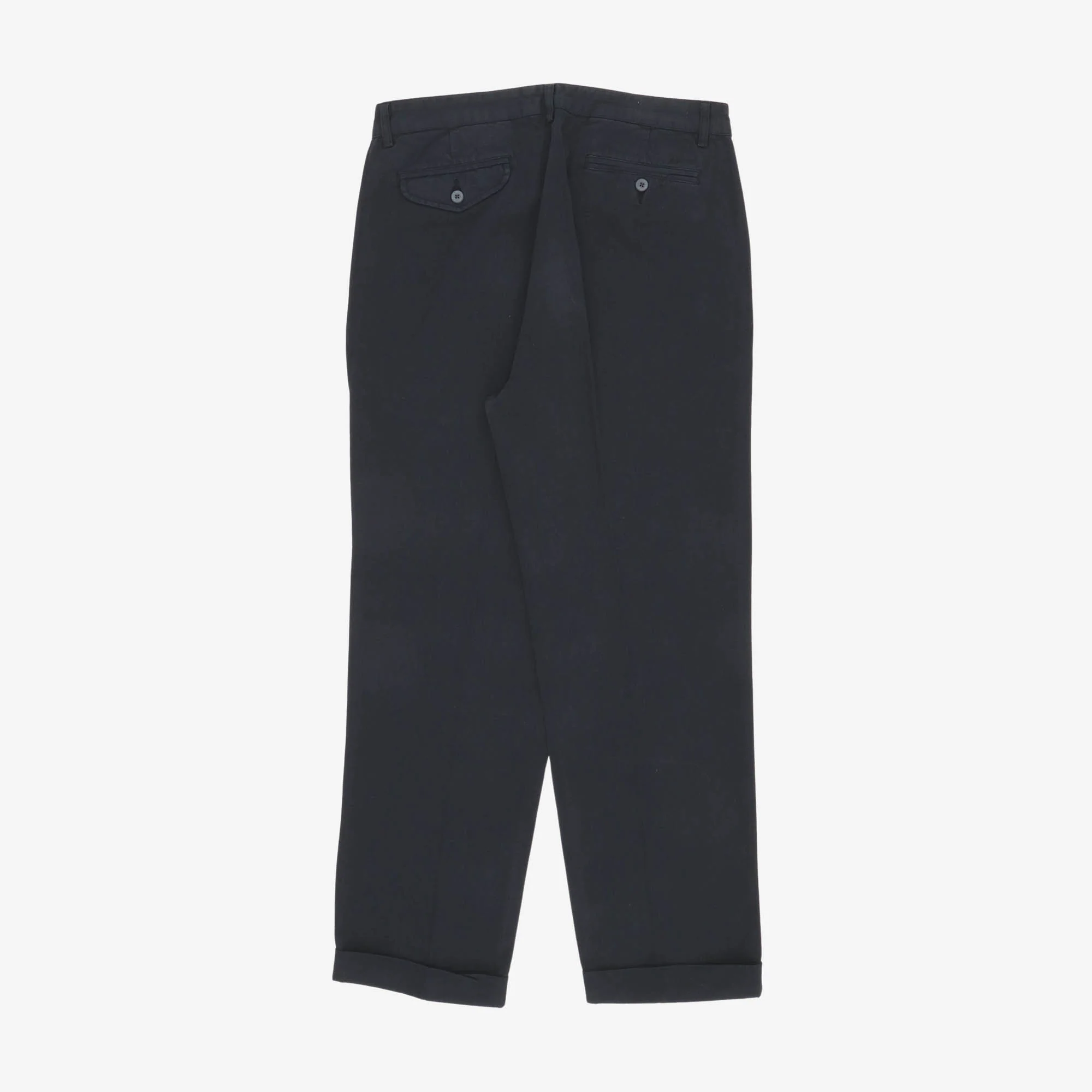 Relaxed Pleated Trousers (34W X 31L) - Image 2
