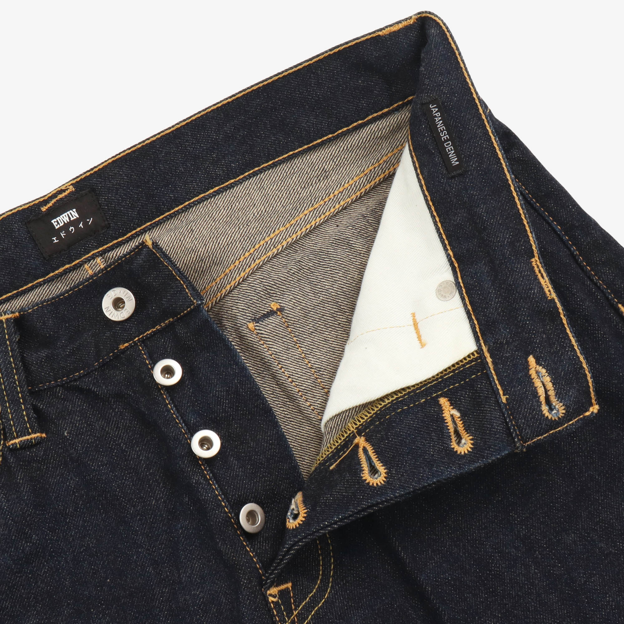 E5 Tapered Selvedge Denim (32W X 31L) - Image 3