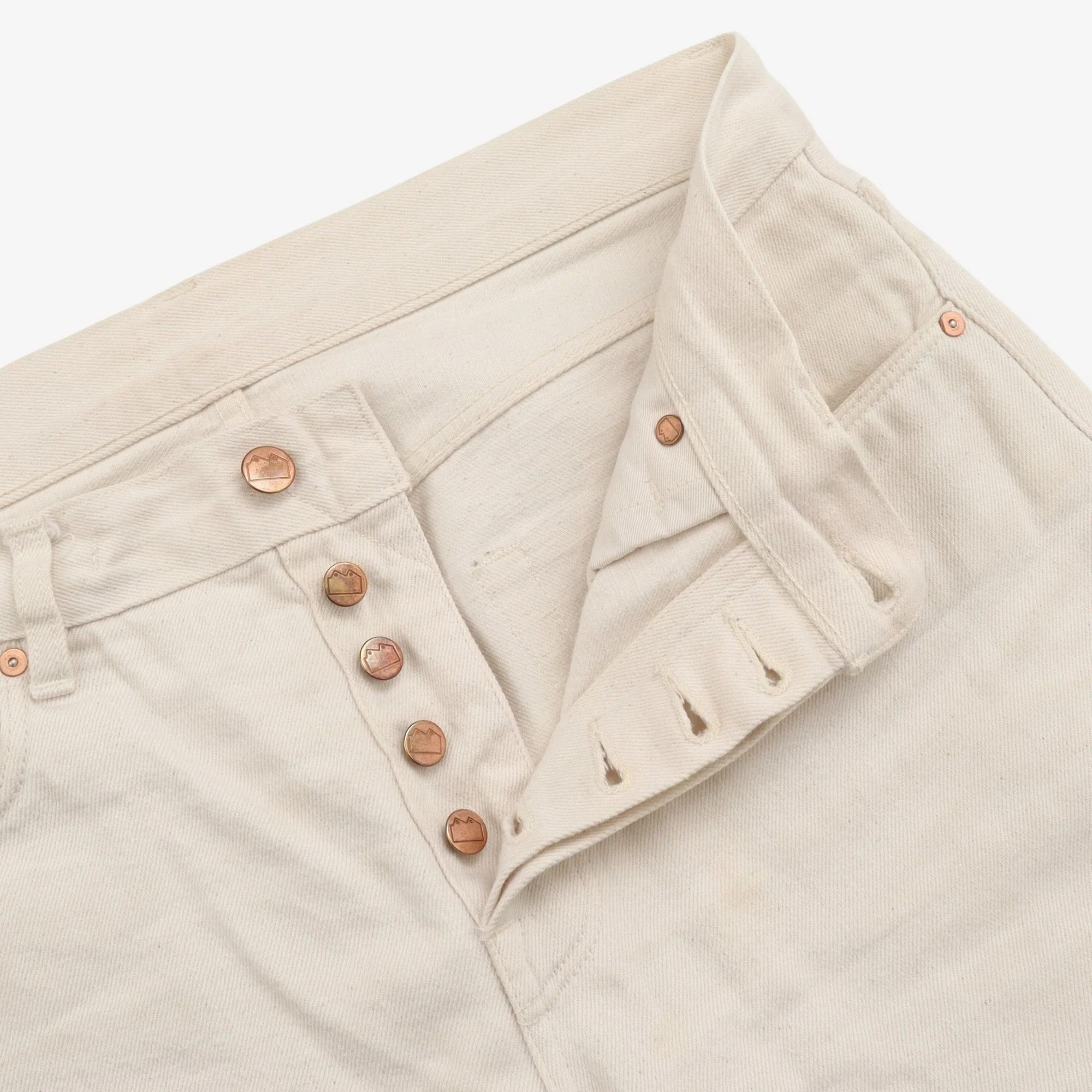 E5 Relaxed Tapered Selvedge Denim (32W X 33L) - Image 5