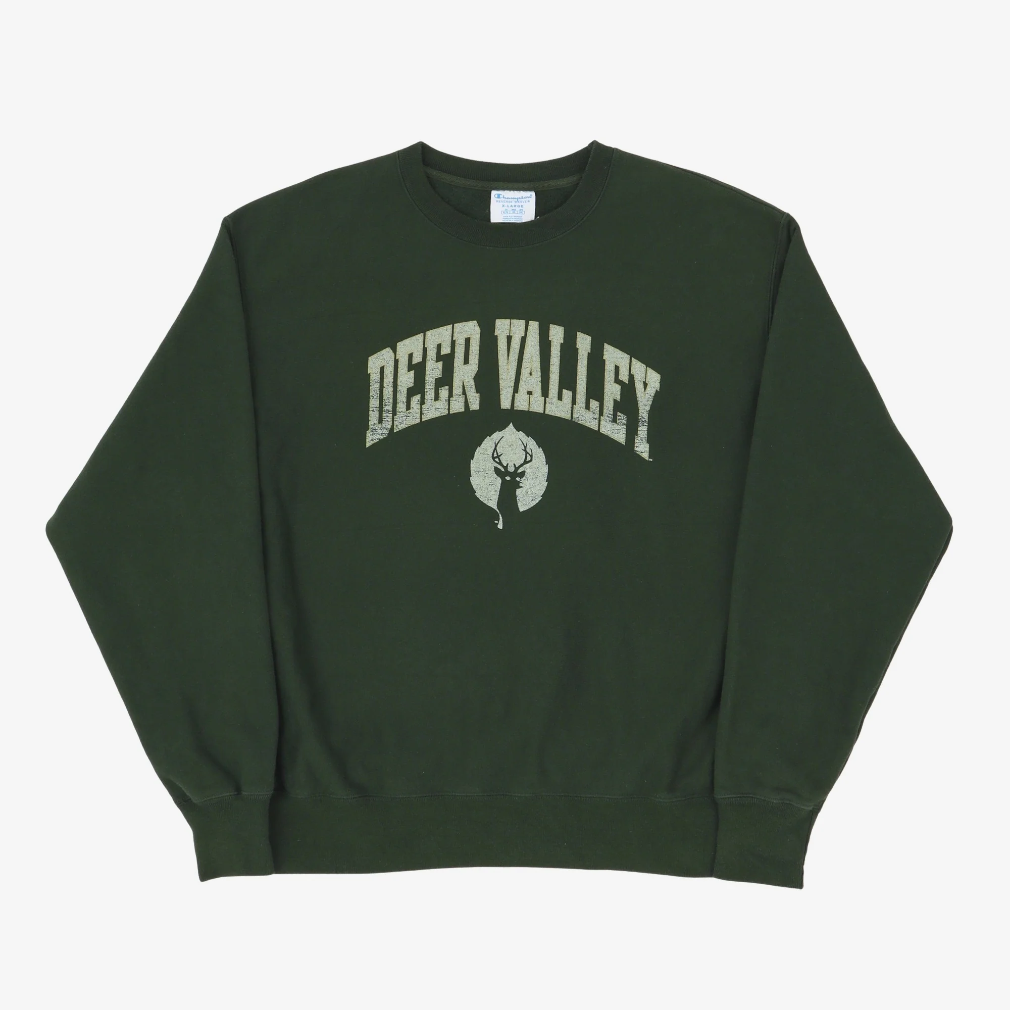 Reverse Weave Deer Valley Sweatshirt