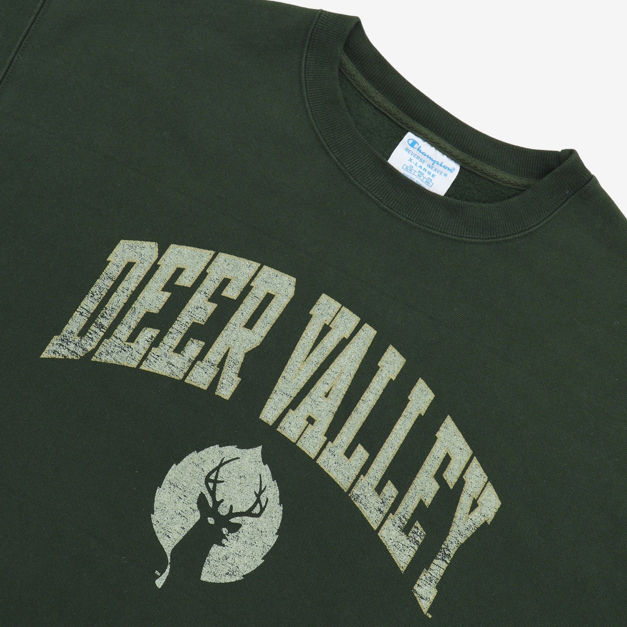 Reverse Weave Deer Valley Sweatshirt - Image 3