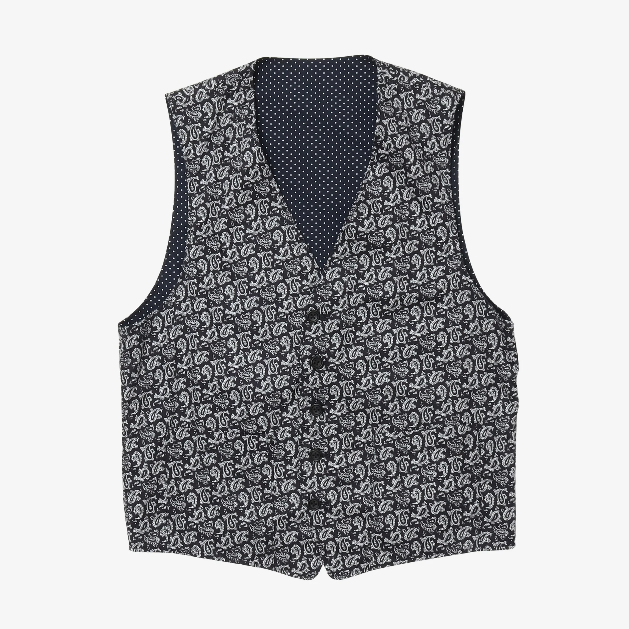 Reversible Patterned Vest - Image 3