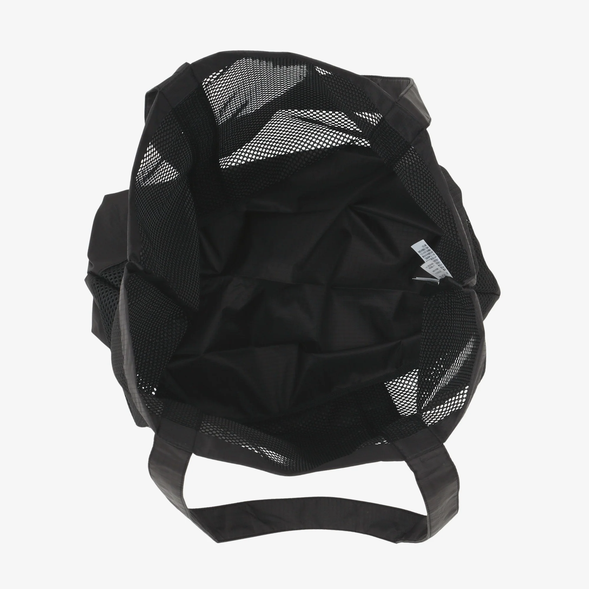 Rip Stop Mesh Tote Bag (Black) - Image 4