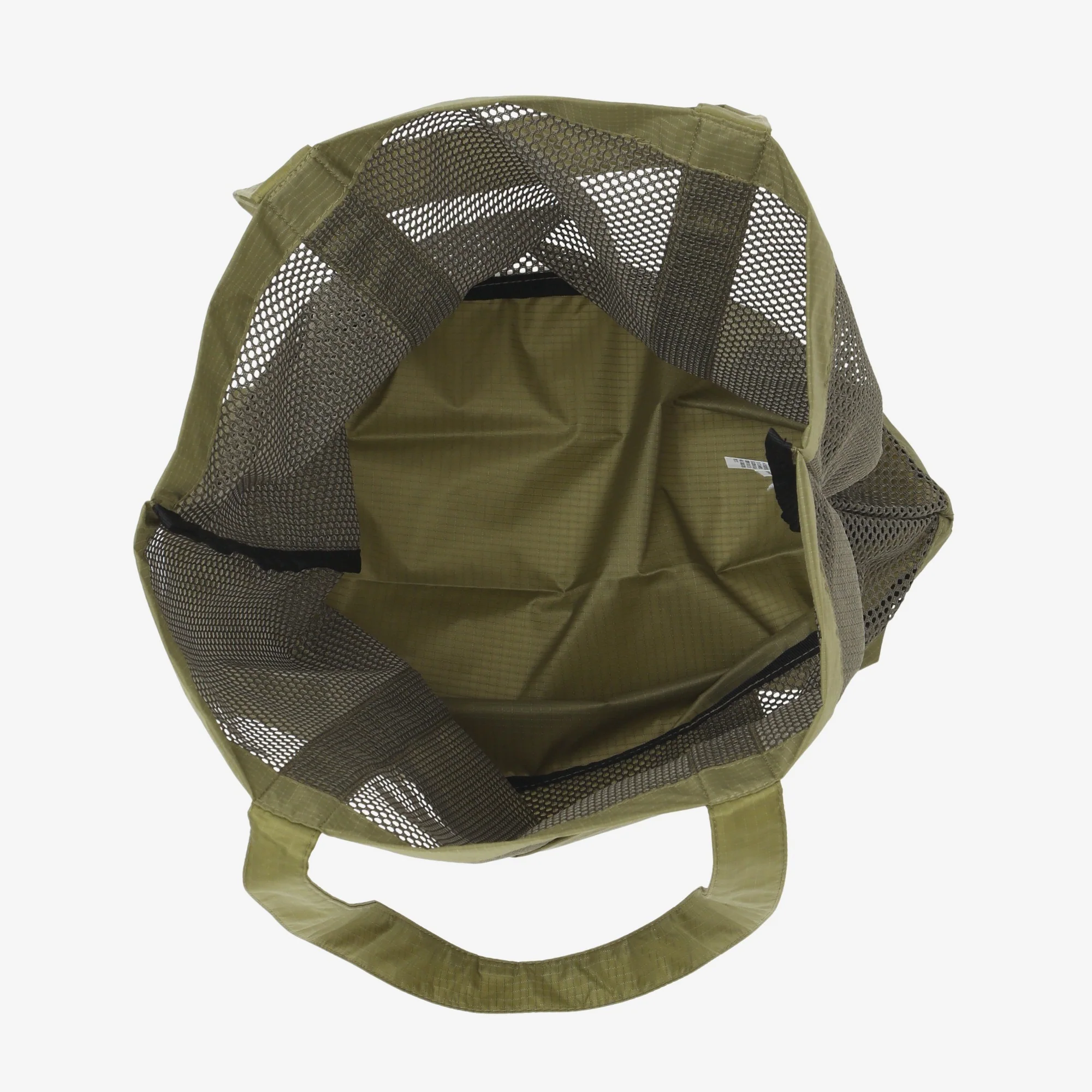 Rip Stop Mesh Tote Bag (Olive) - Image 4