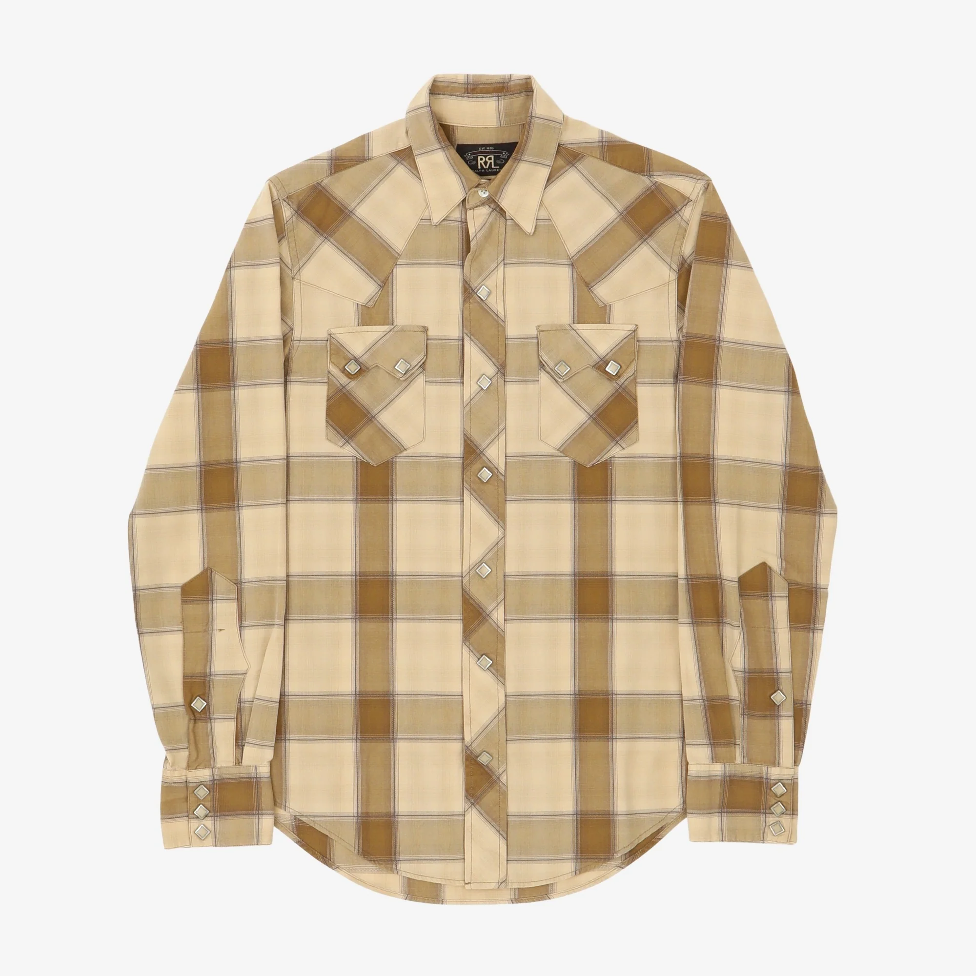 Sawtooth Check Western Shirt