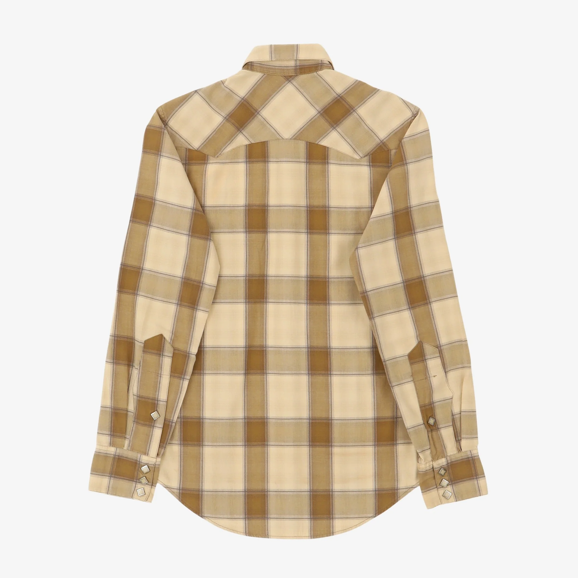 Sawtooth Check Western Shirt - Image 2