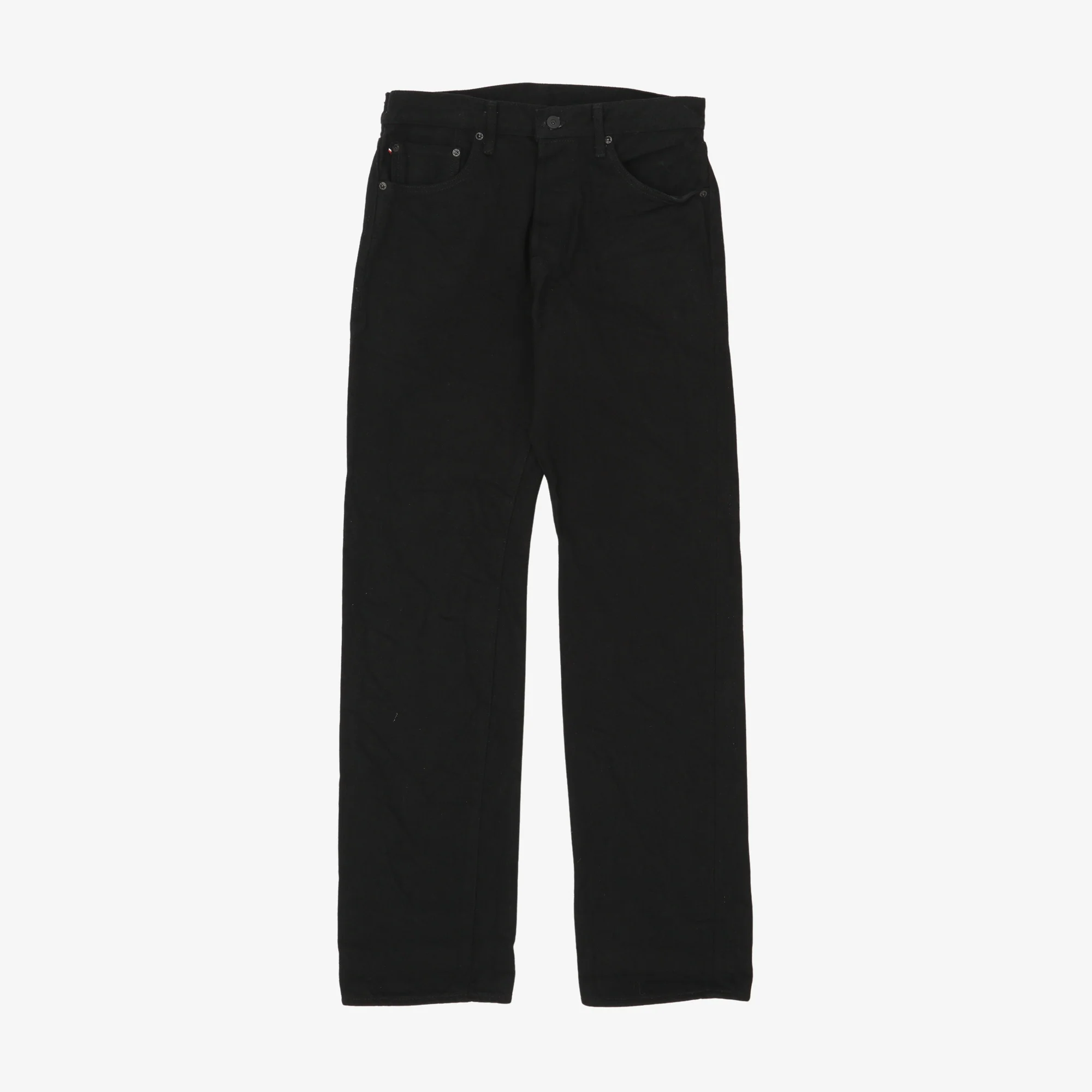 Secret Black 20oz Straight Selvedge Jeans (34W X 35L)