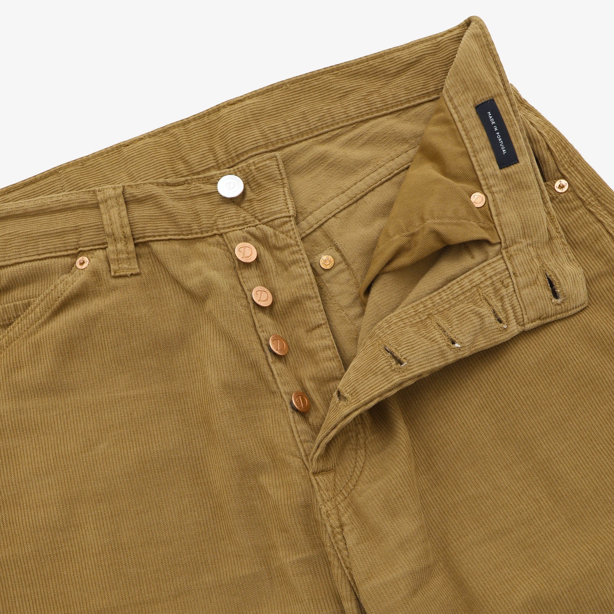 Selvedge Needlecord 5 Pocket Jeans (31W X 31L) - Image 3