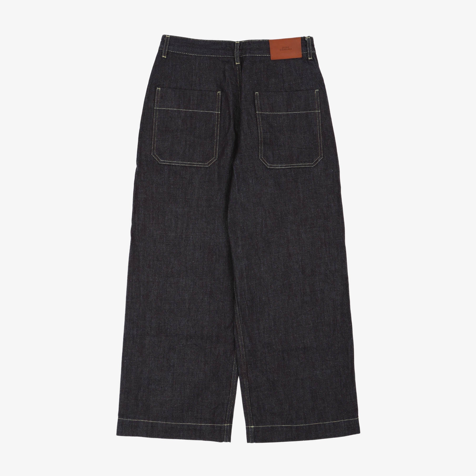 Selvedge Wide Leg Denim (32W X 28L) - Image 2