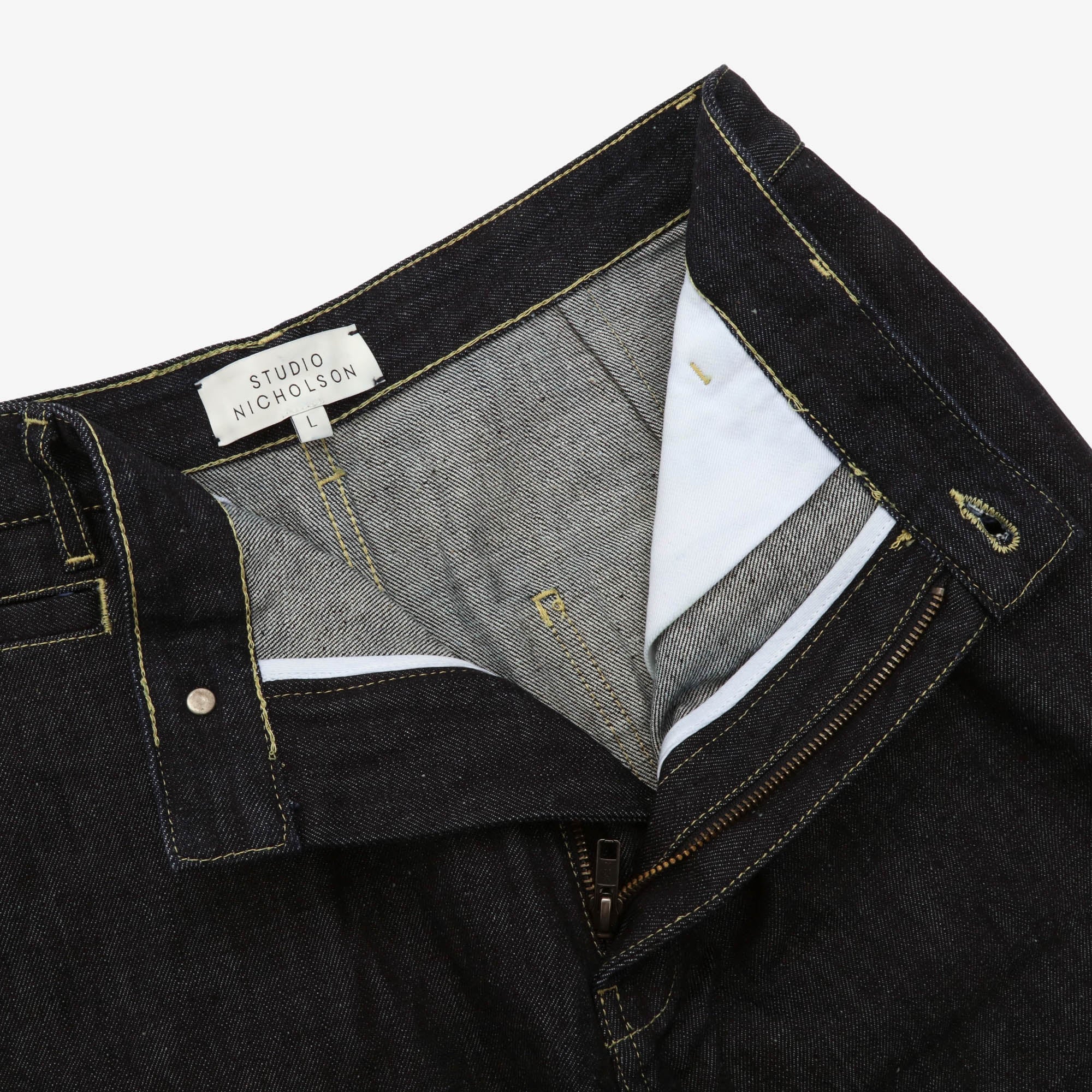 Selvedge Wide Leg Denim (32W X 28L) - Image 3