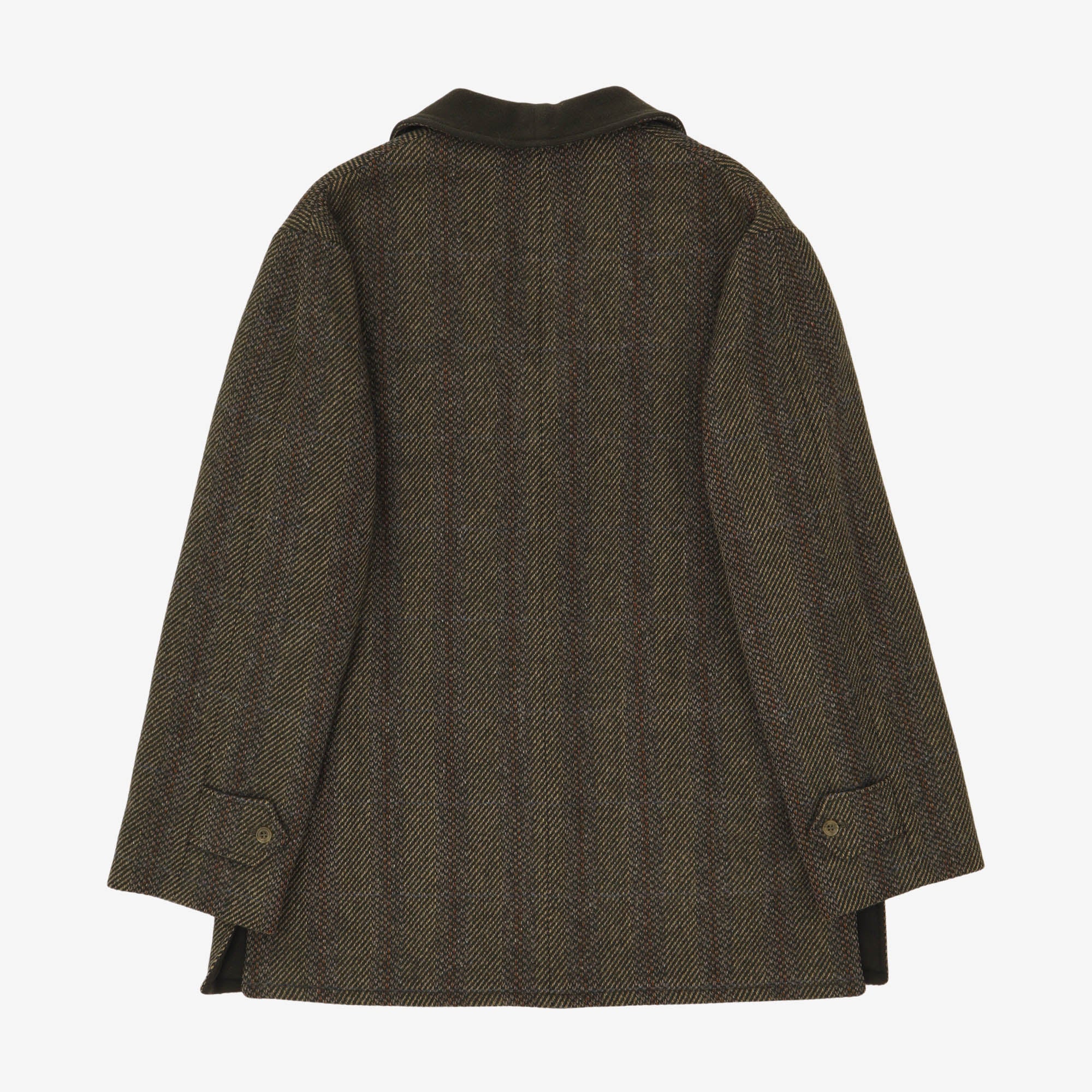 Shawl Collar Tweed Jacket - Image 2