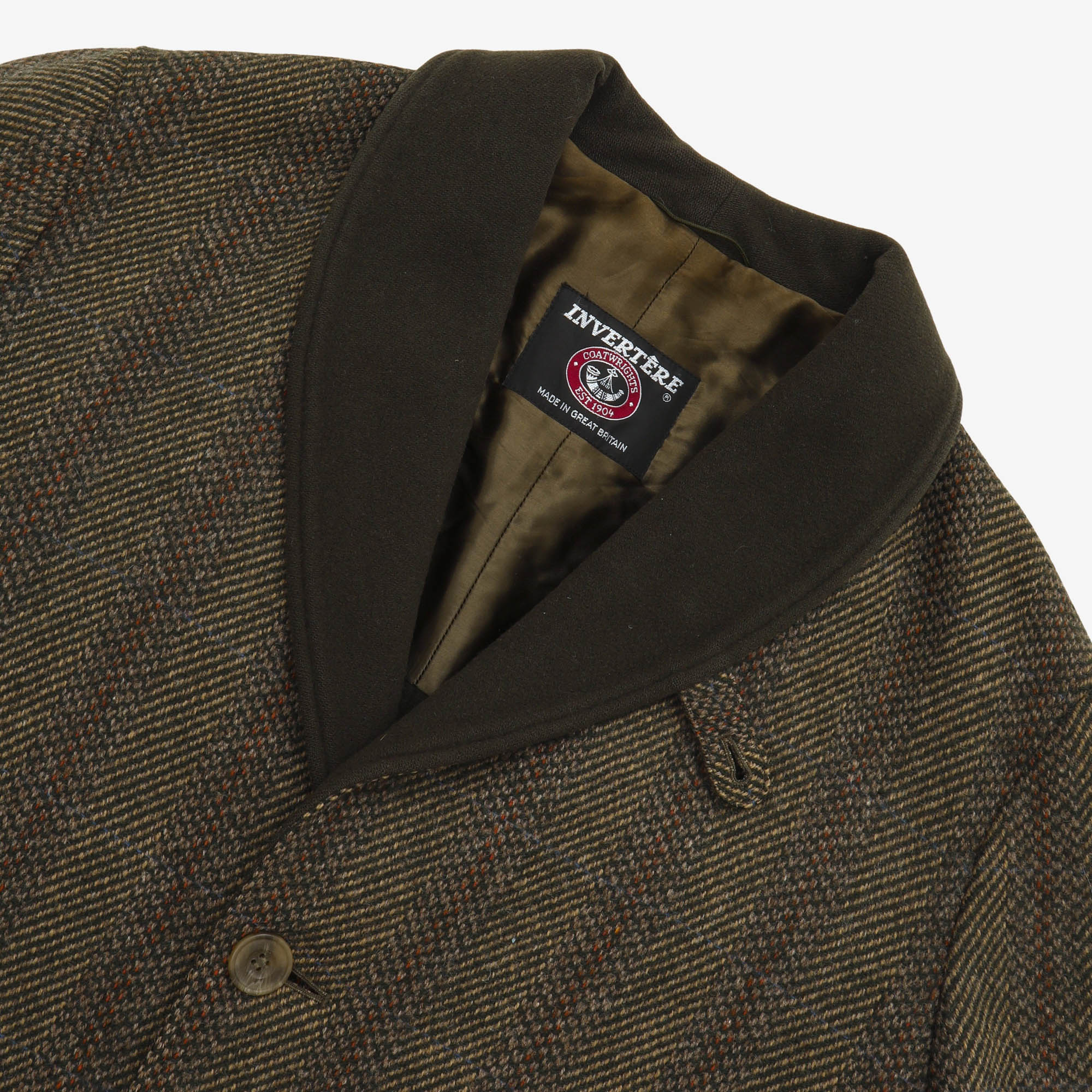 Shawl Collar Tweed Jacket - Image 3