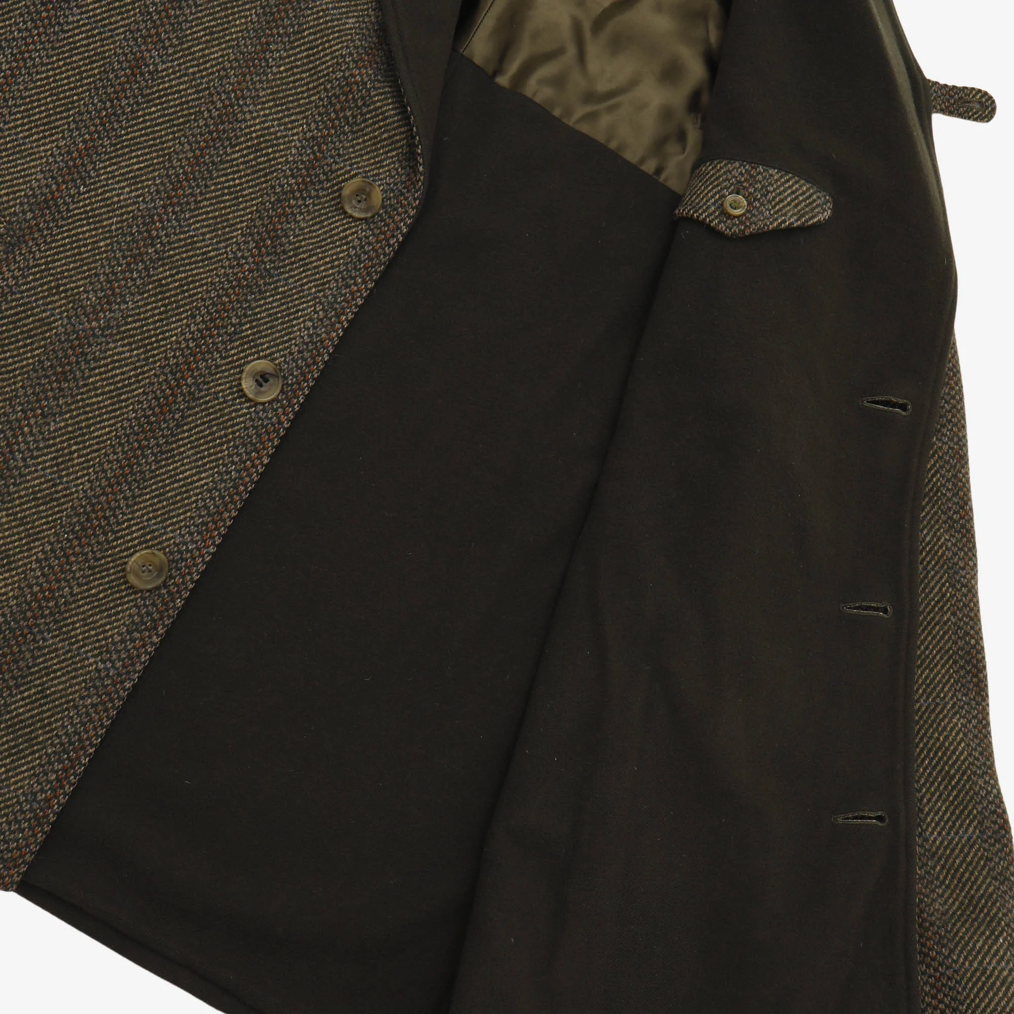 Shawl Collar Tweed Jacket - Image 4