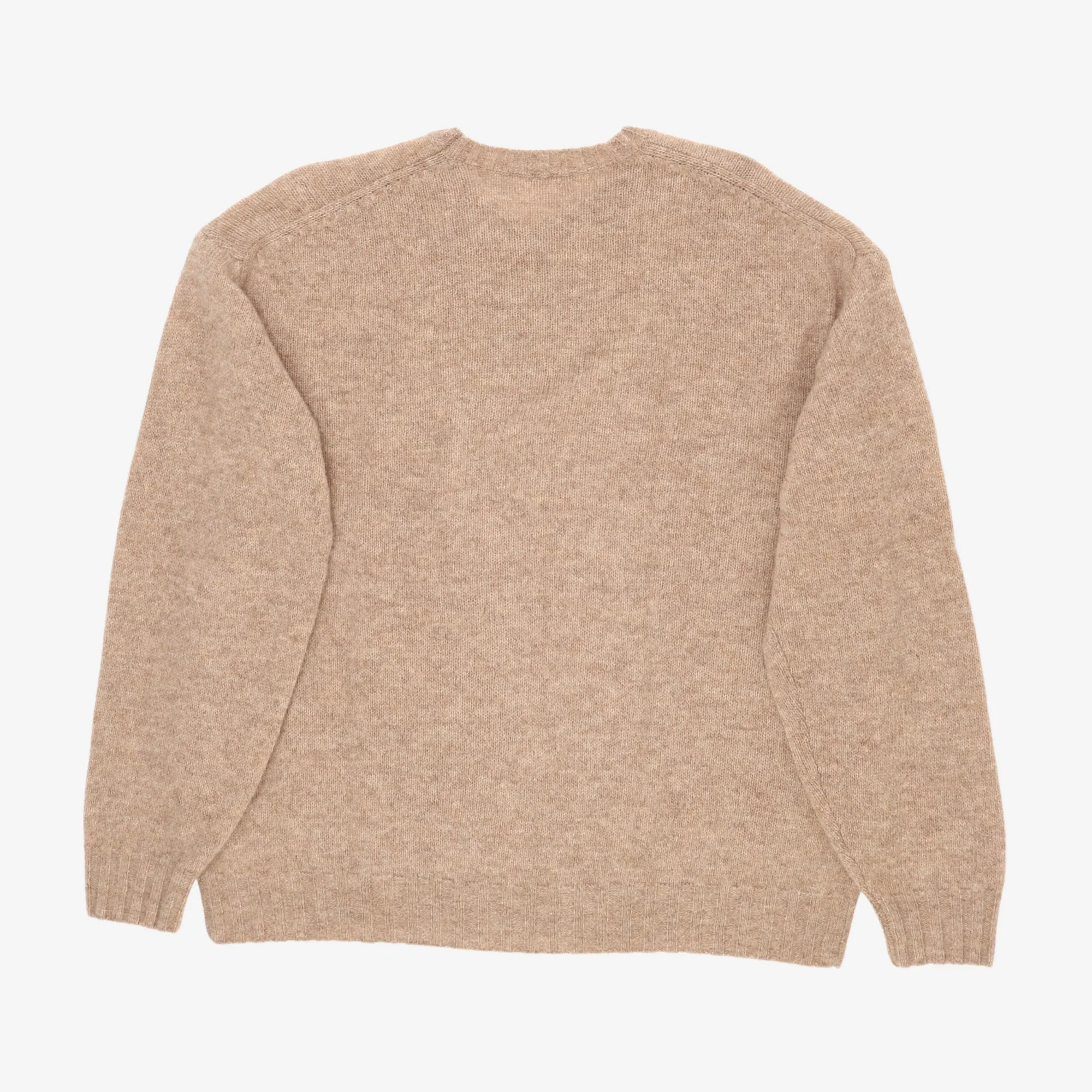 Shetland Wool Cashmere Sweater - Image 2