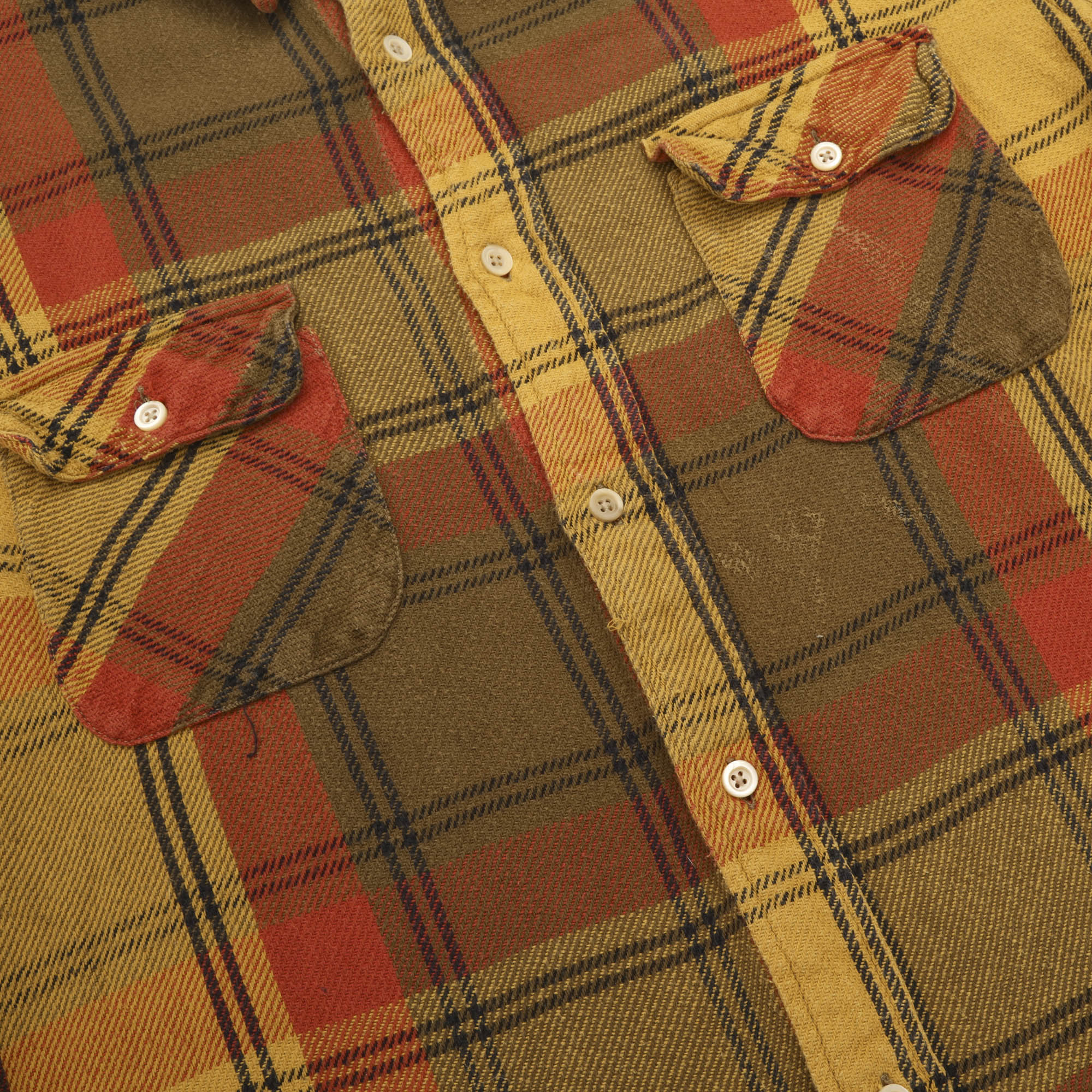 Short Horn Flannel Work Shirt - Image 4