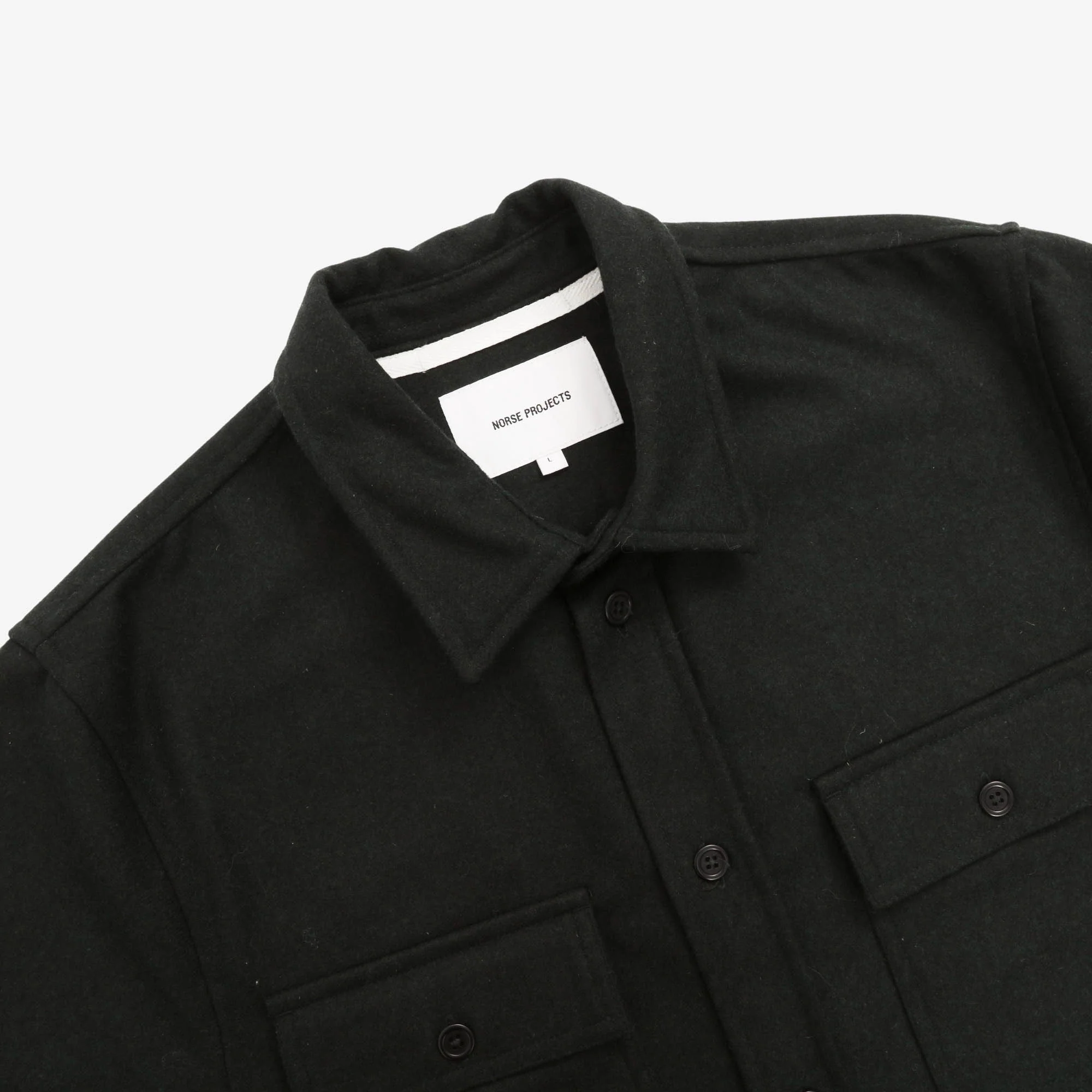 Silas Wool Overshirt - Image 3