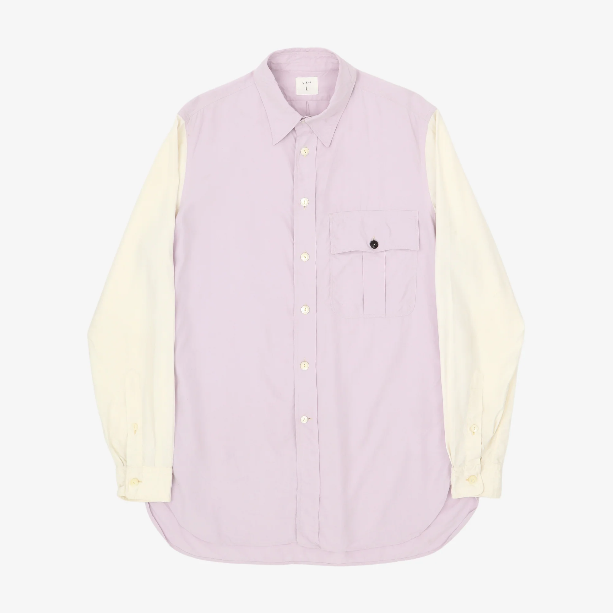 Silk Pocket Officers Shirt