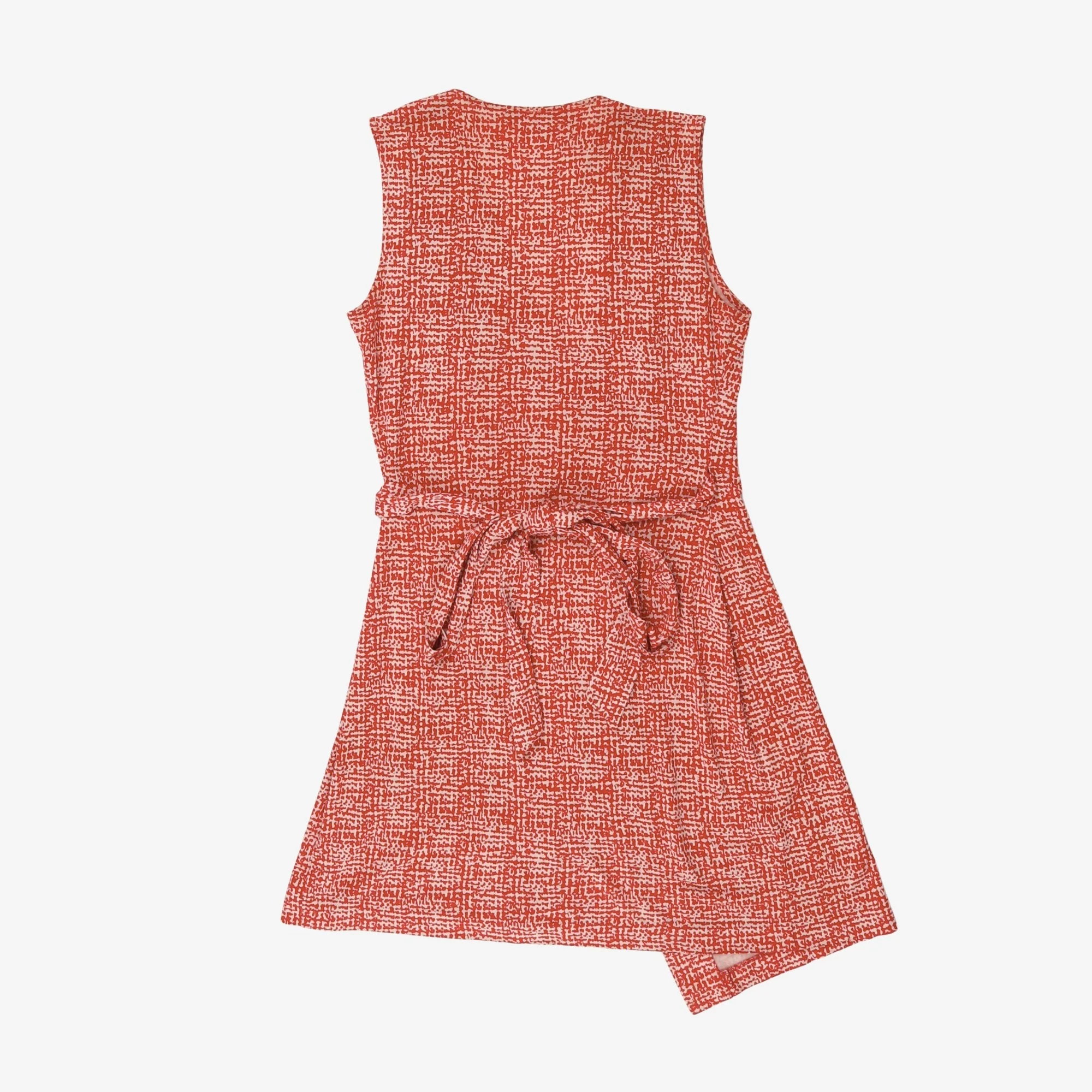 Sleeveless Wrap Dress - Image 2