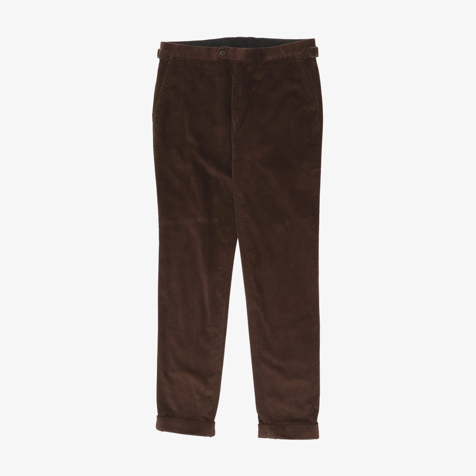 Slim Fit Corduroy Trousers (34W X 33L)