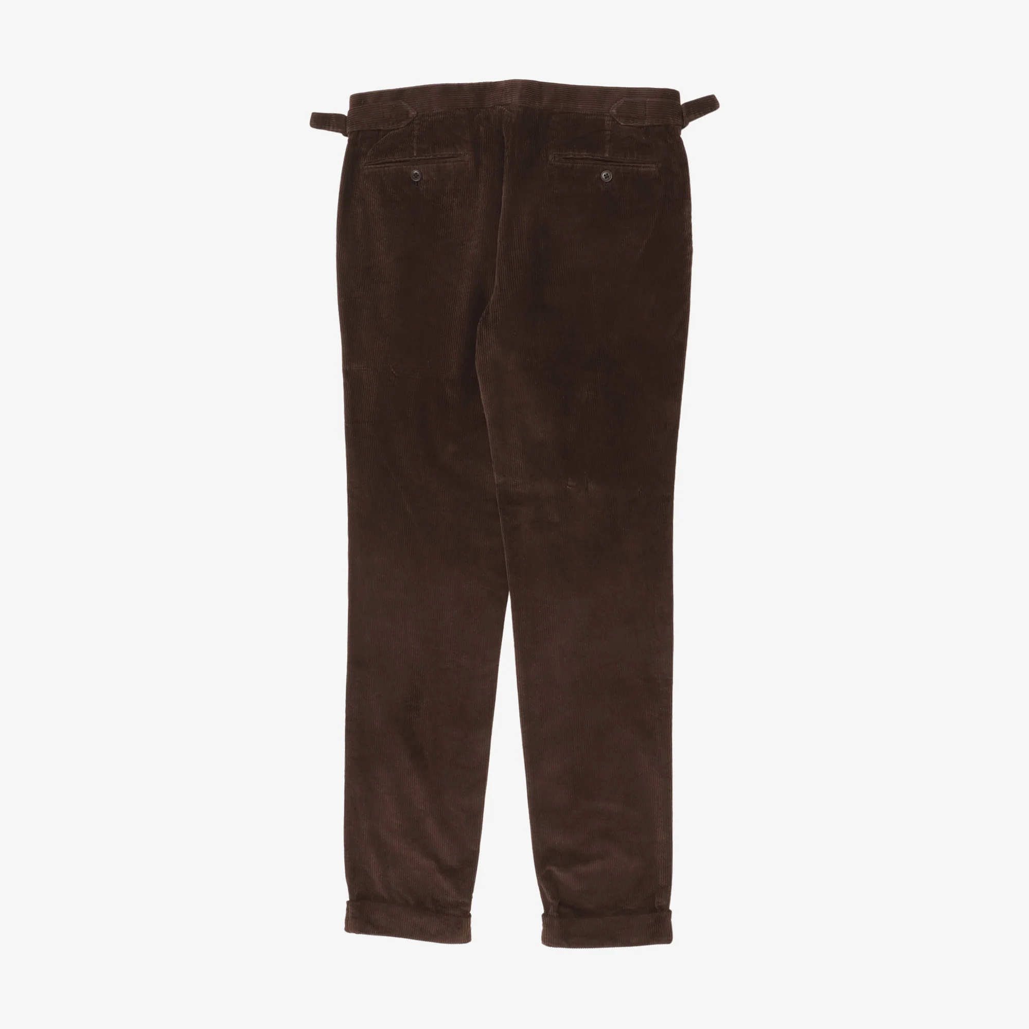 Slim Fit Corduroy Trousers (34W X 33L) - Image 2