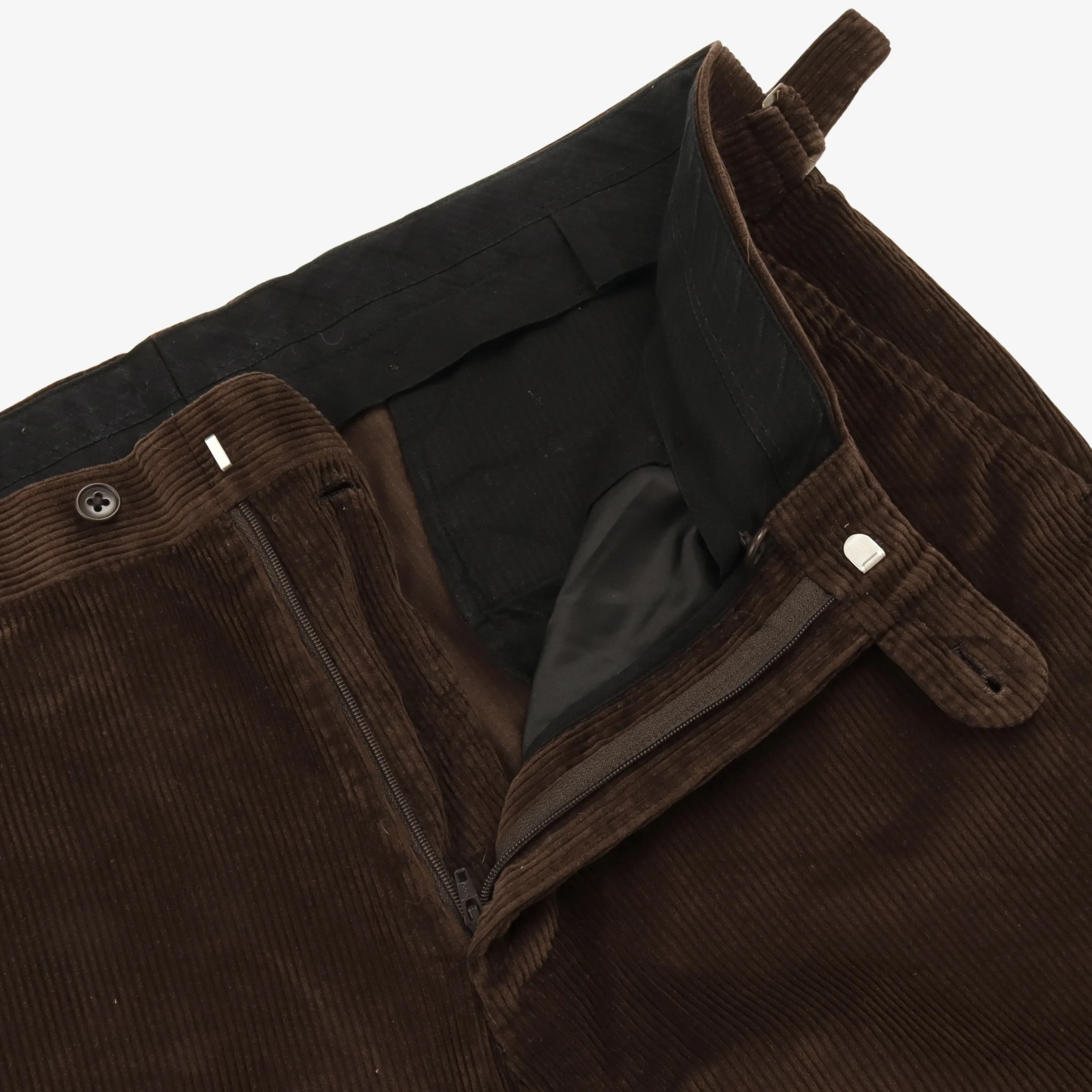 Slim Fit Corduroy Trousers (34W X 33L) - Image 3