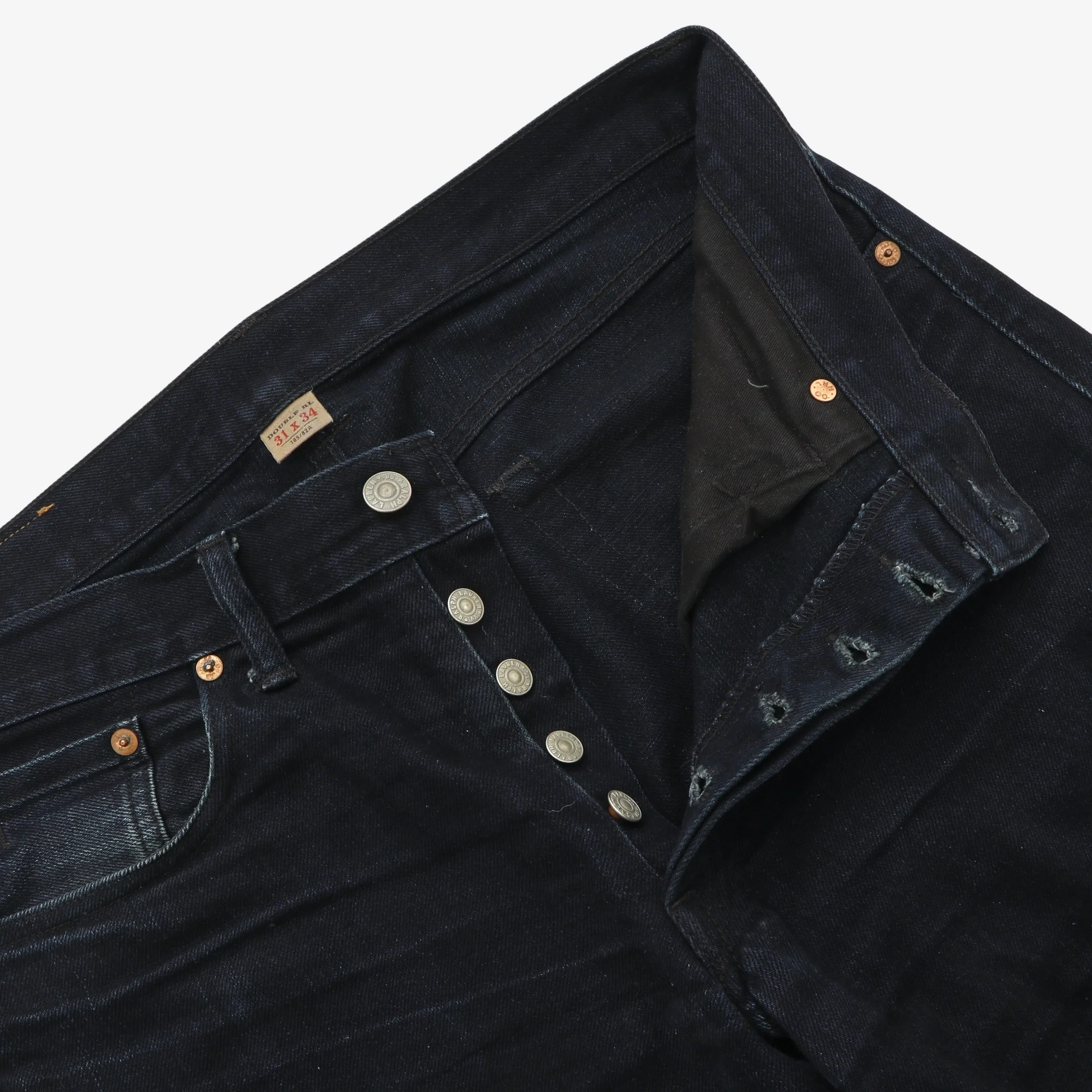 Slim Narrow Selvedge Denim (33W X 30.5L) - Image 3