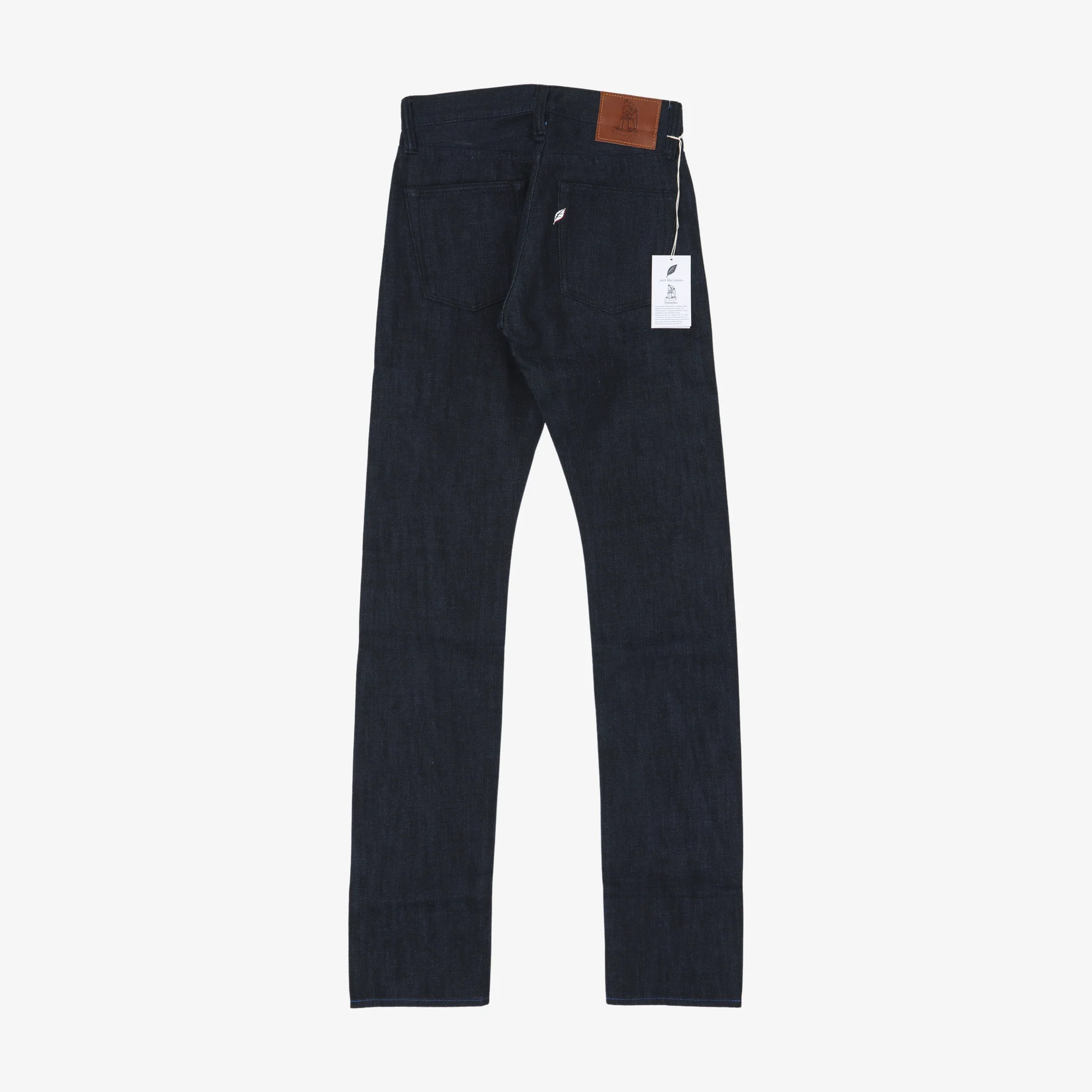 Slim Tapered Cobalt Selvedge Denim (30W X 35.5L) - Image 2