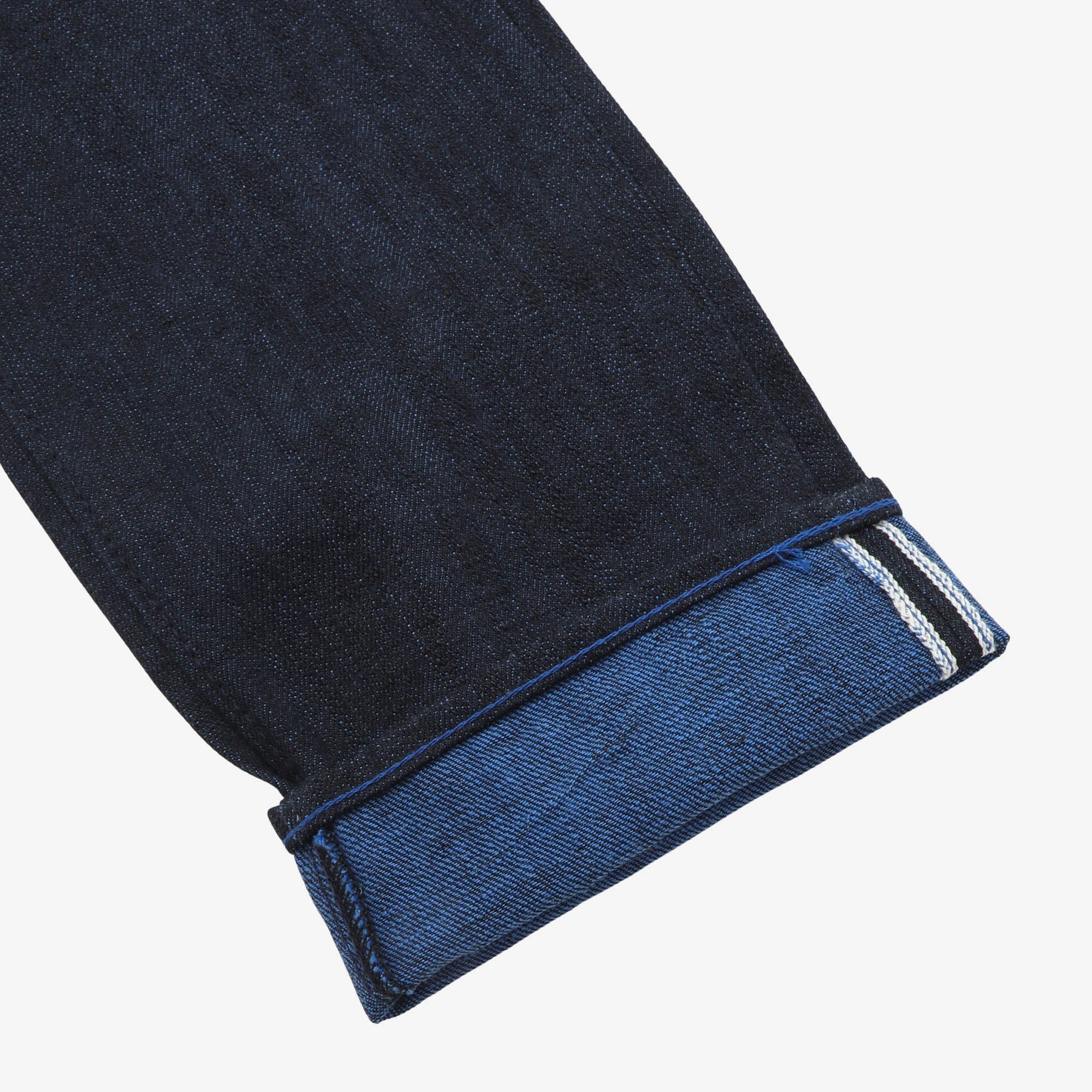 Slim Tapered Cobalt Selvedge Denim (30W X 35.5L) - Image 4