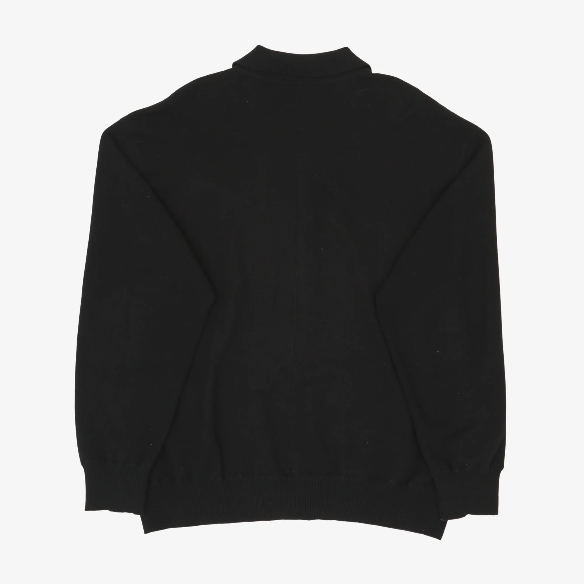 Smooth Knit Collared Cardigan - Image 2