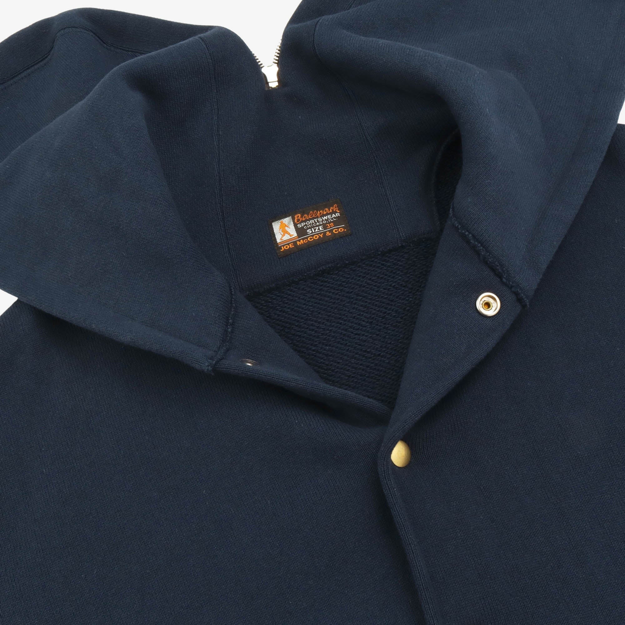 Snap Button Hooded Sweatshirt - Image 4