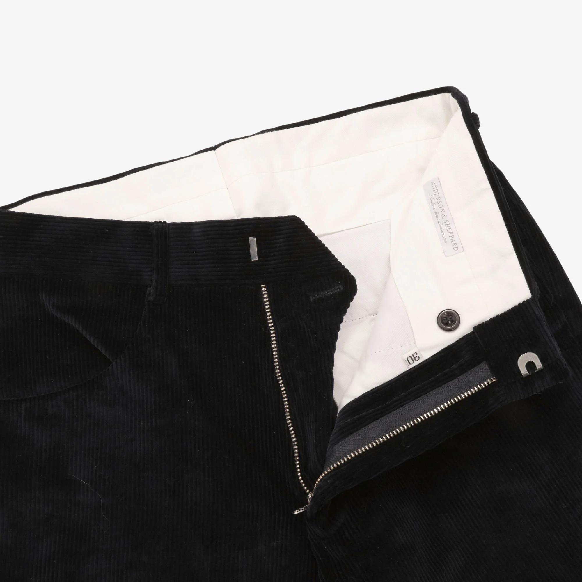 Straight Leg Corduroy Trousers (30W X 32L) - Image 3