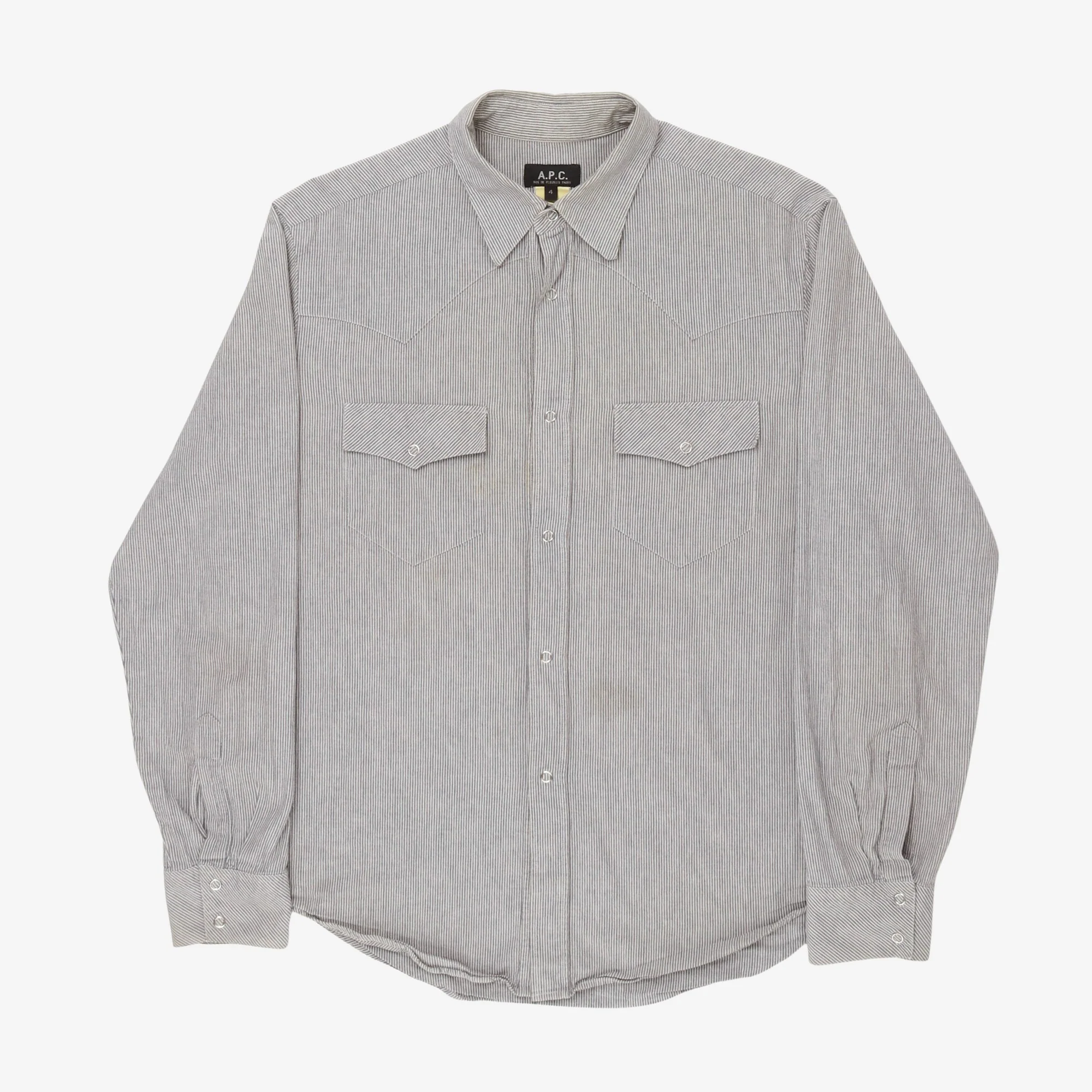 Stripe Western Shirt