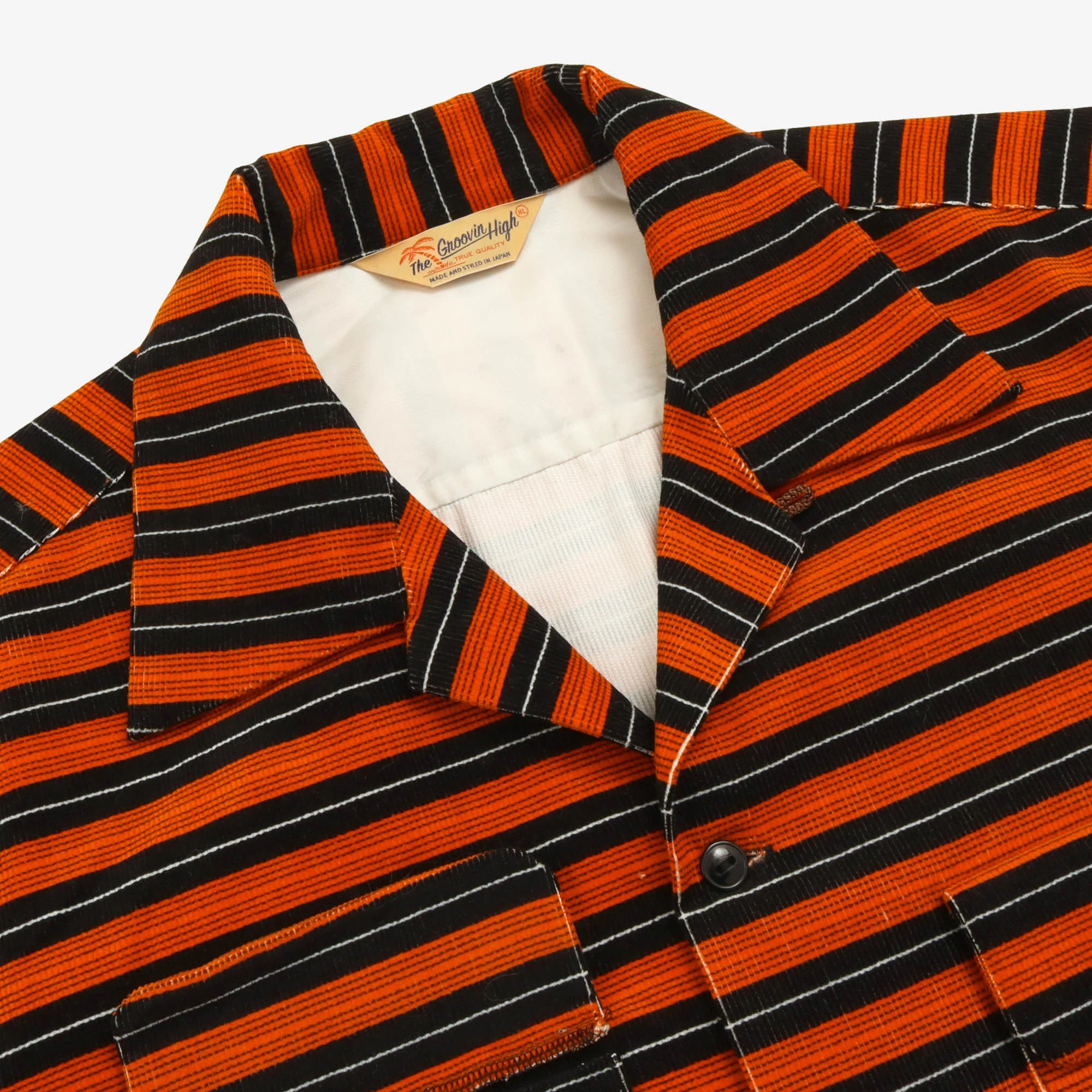 Striped Corduroy Box Shirt - Image 3