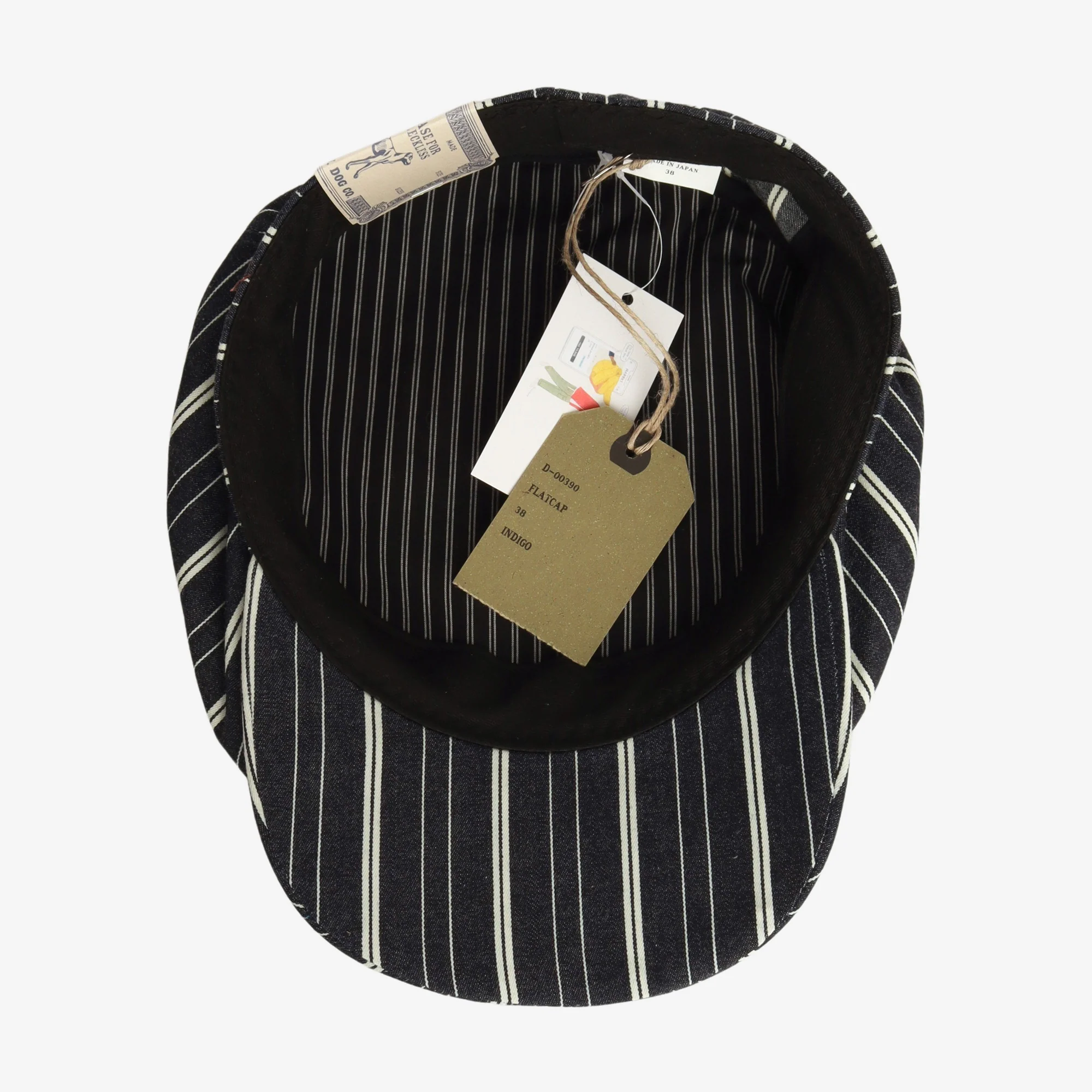 Striped Flat Cap - Image 4