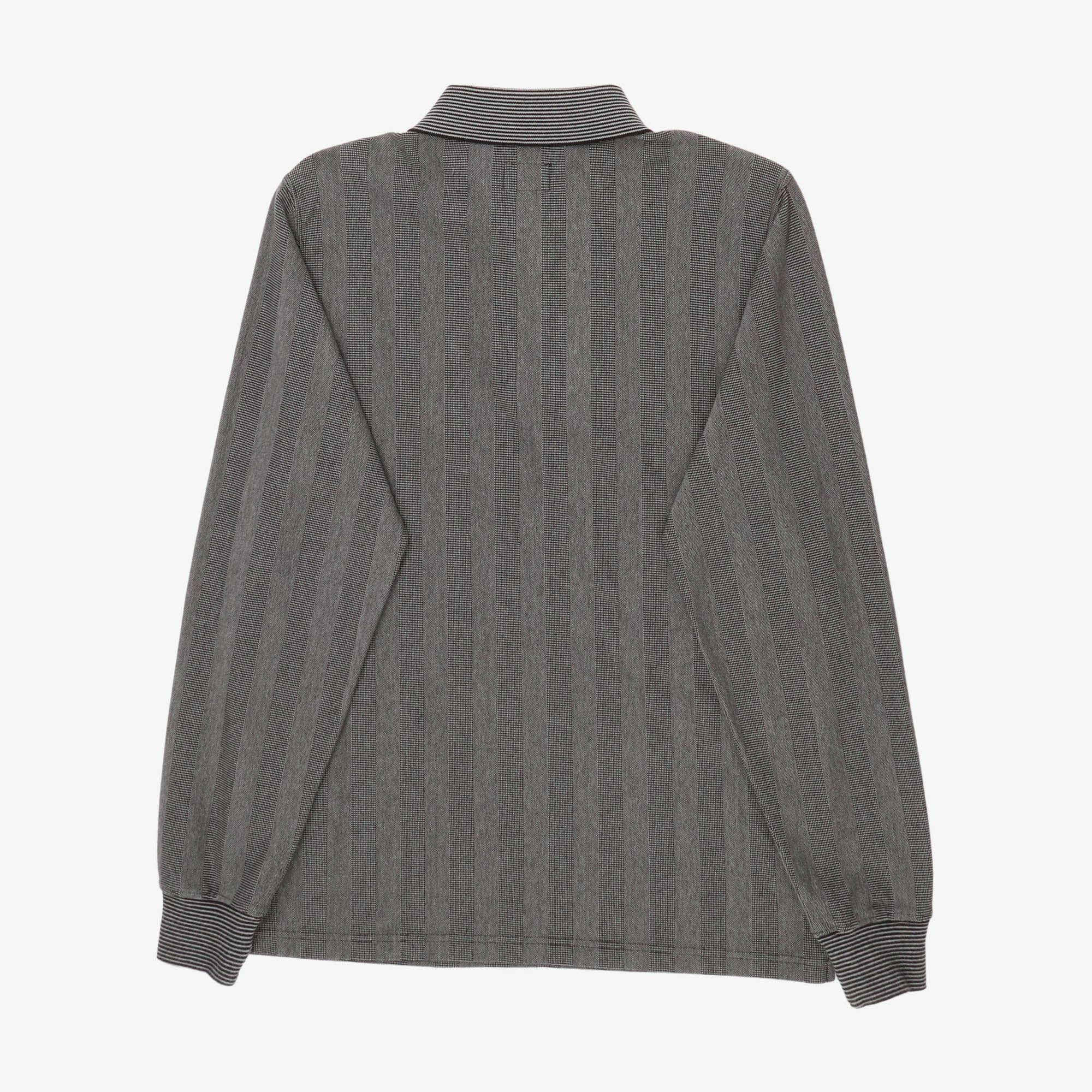 Striped LS Pique Polo - Image 2